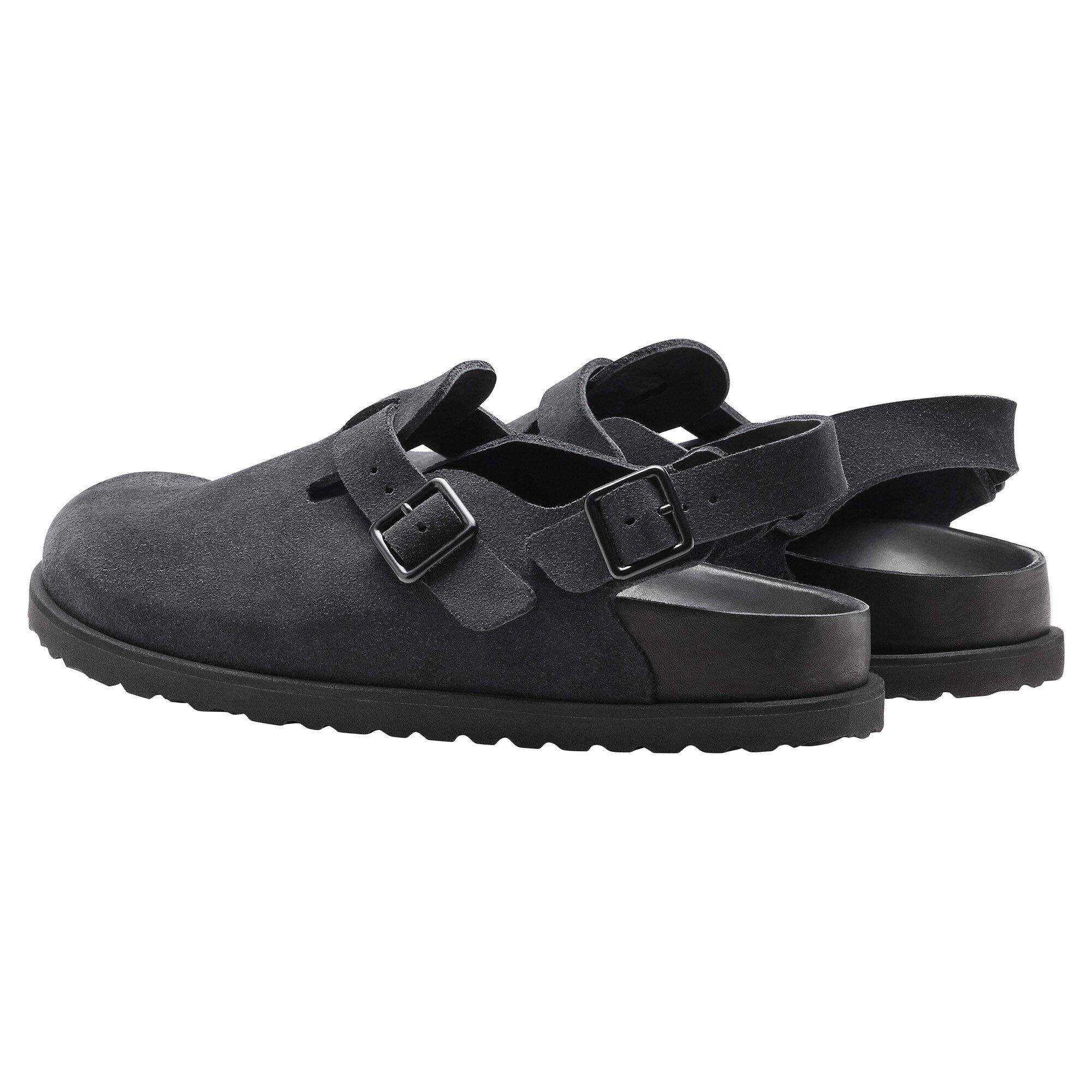 1774 IV Tokio Suede Leather in Color Black | BIRKENSTOCK US