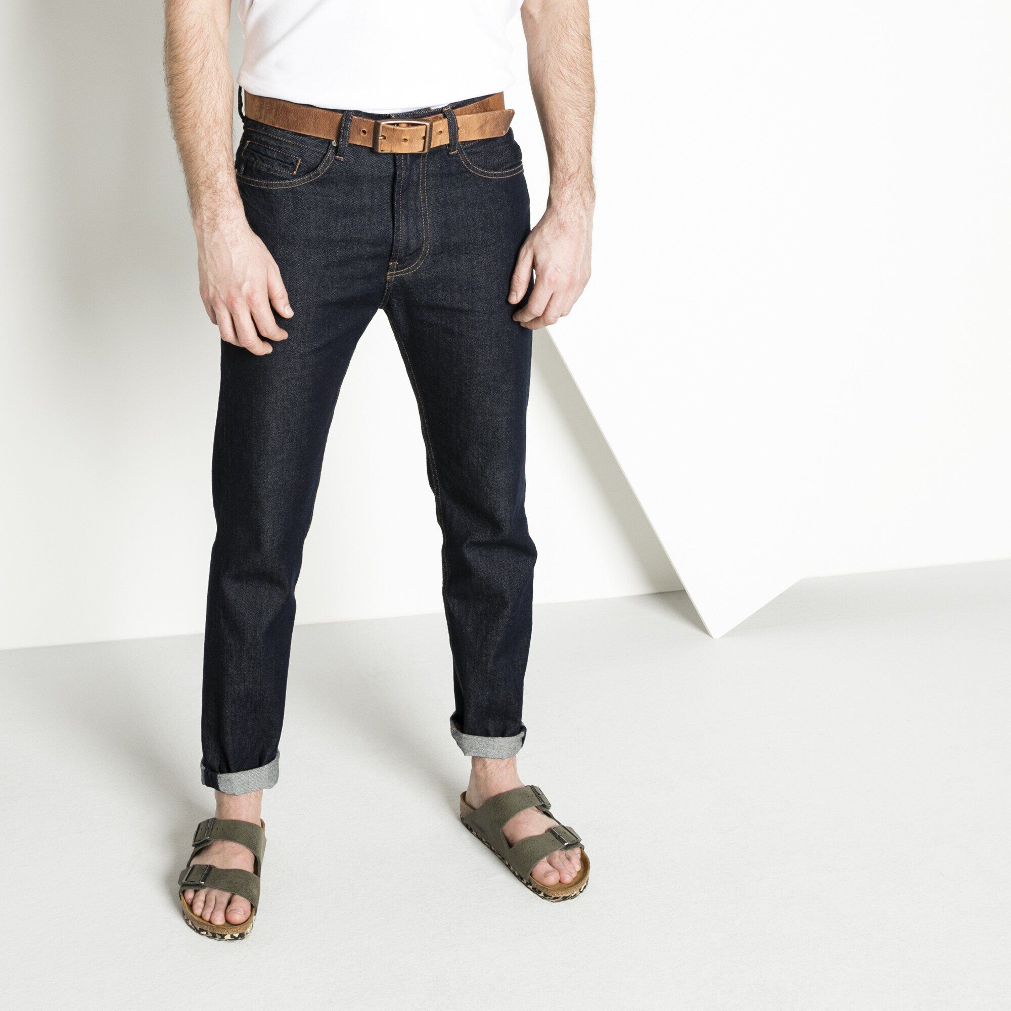   Close-up with a male model