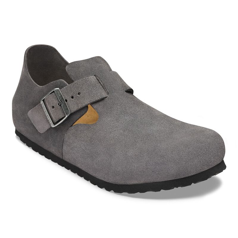 BIRKENSTOCK London Suede Leather Carafe Walk Edit detail