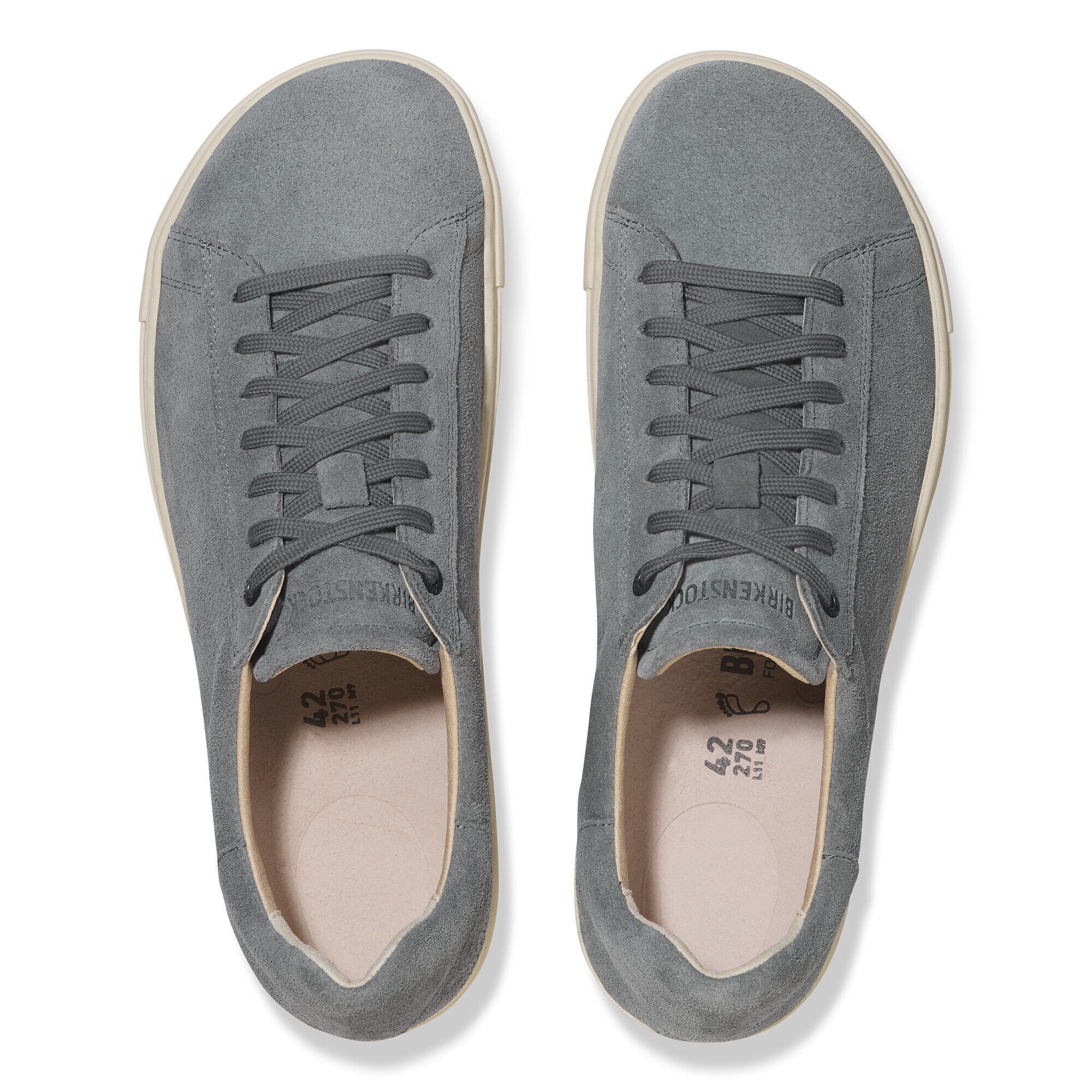 Bend Low Suede Leather in Color Basalt Gray | BIRKENSTOCK US