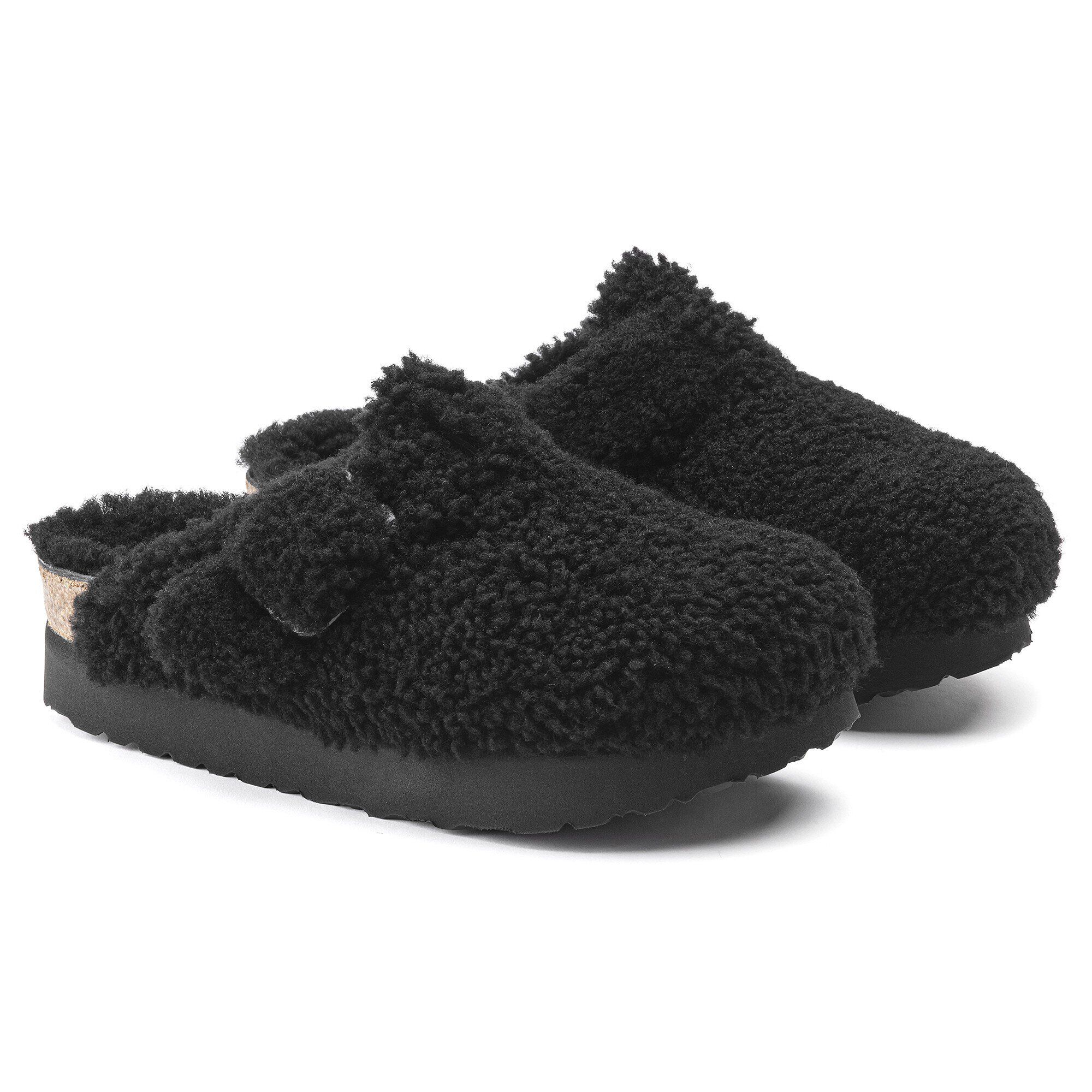 Boston Big Buckle Flex Platform Shearling