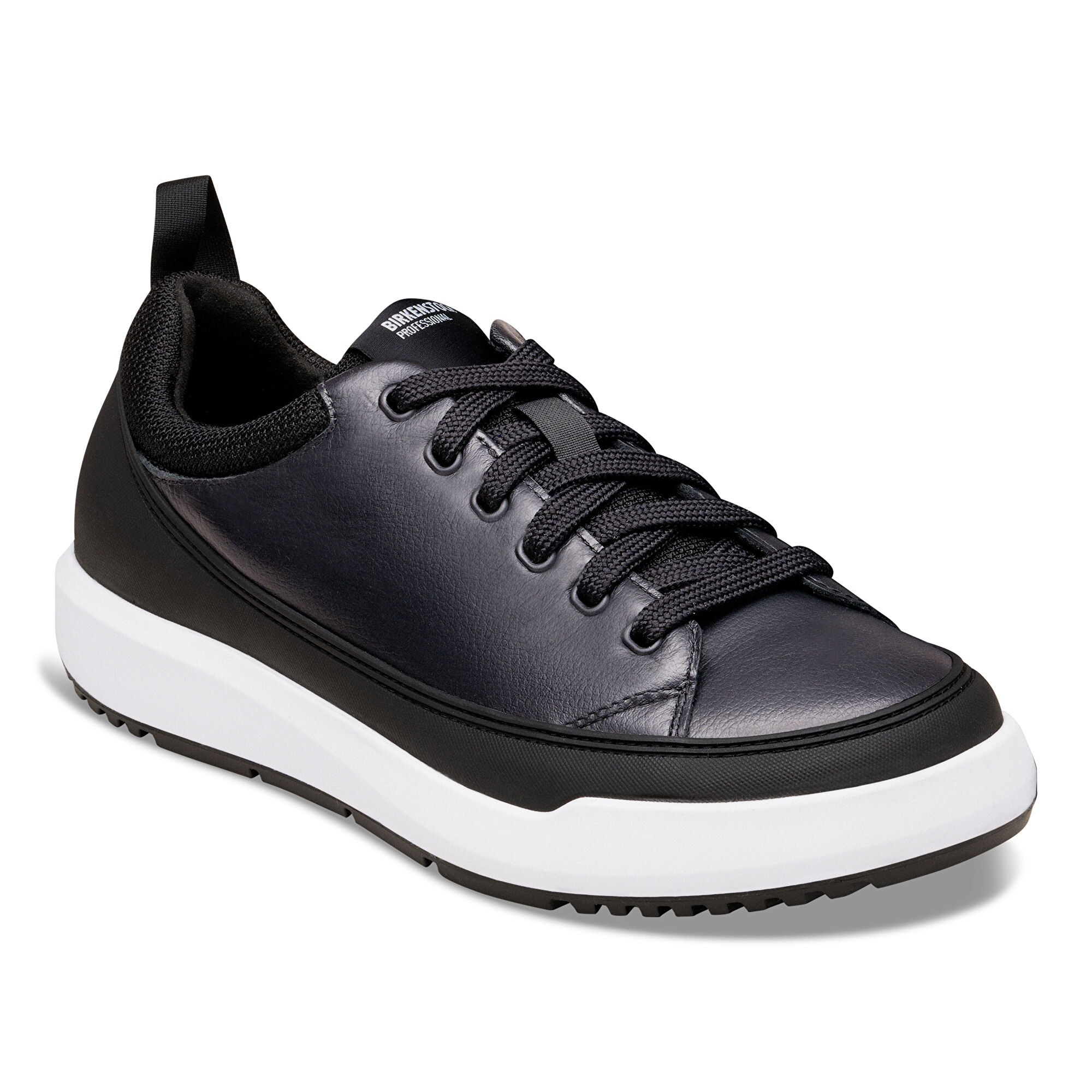 Melbourne PRO Natural Coated Leather in Color Black/White