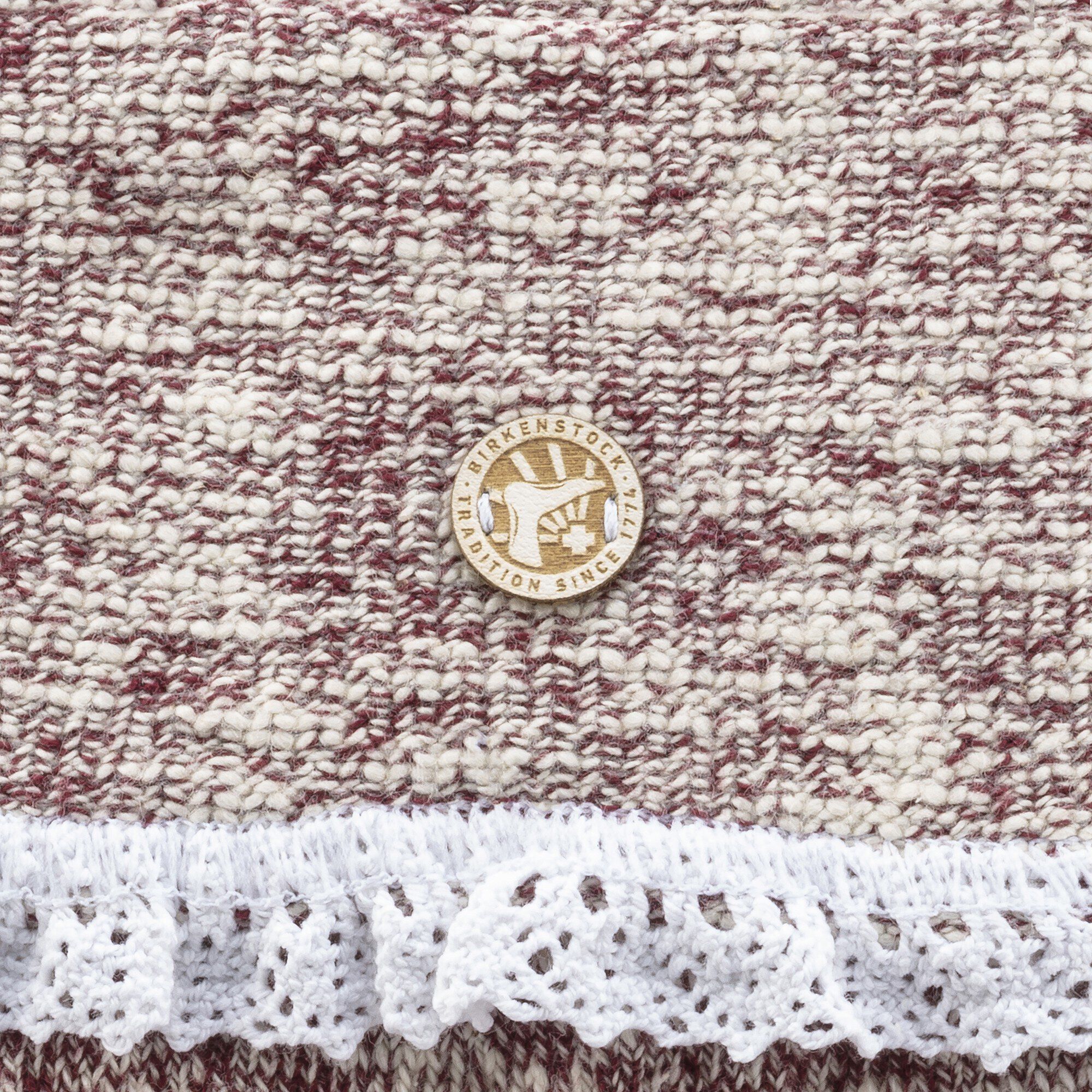   Close-up view showing material detail