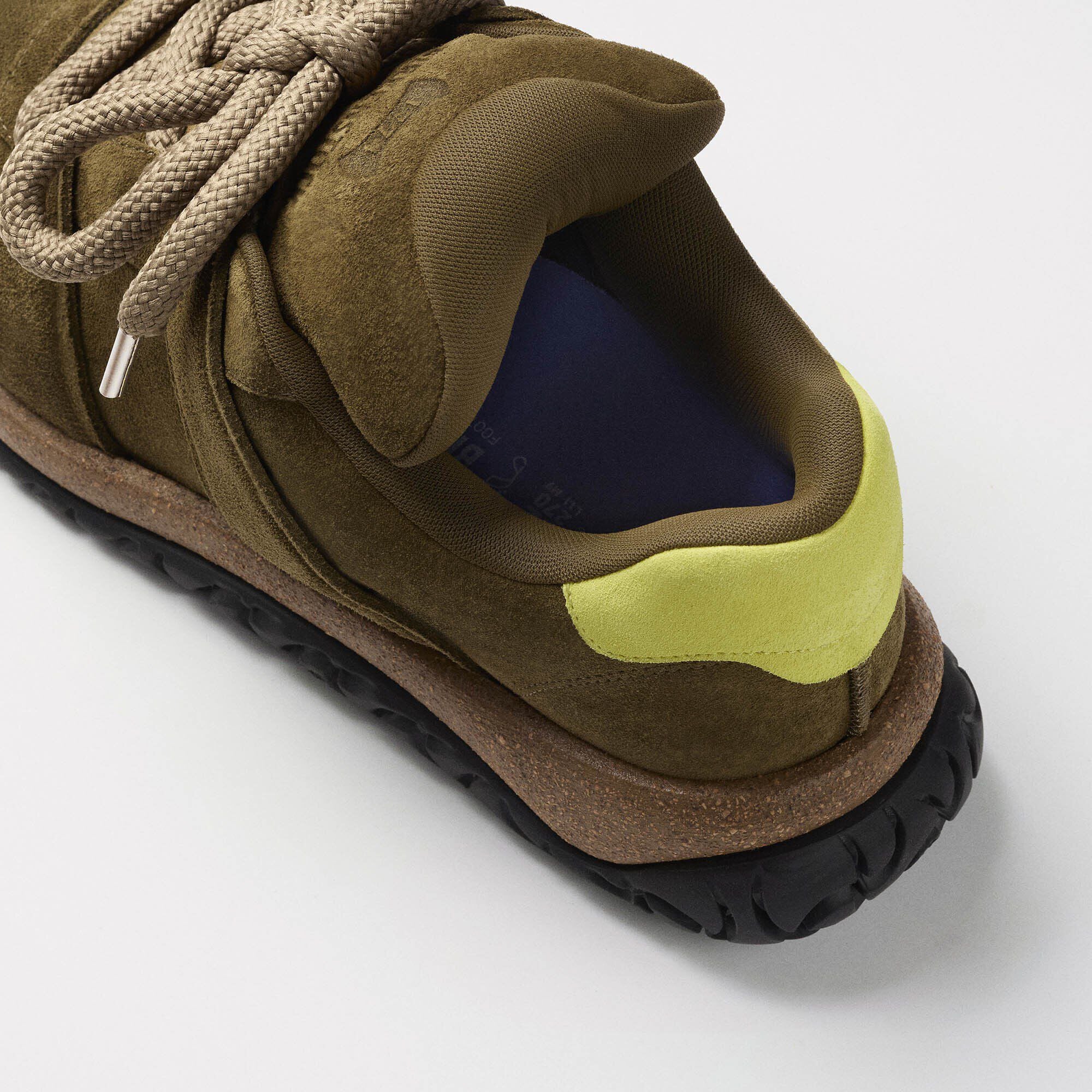 1774 Goerlitz Suede Suede Leather in Color Thyme | BIRKENSTOCK US
