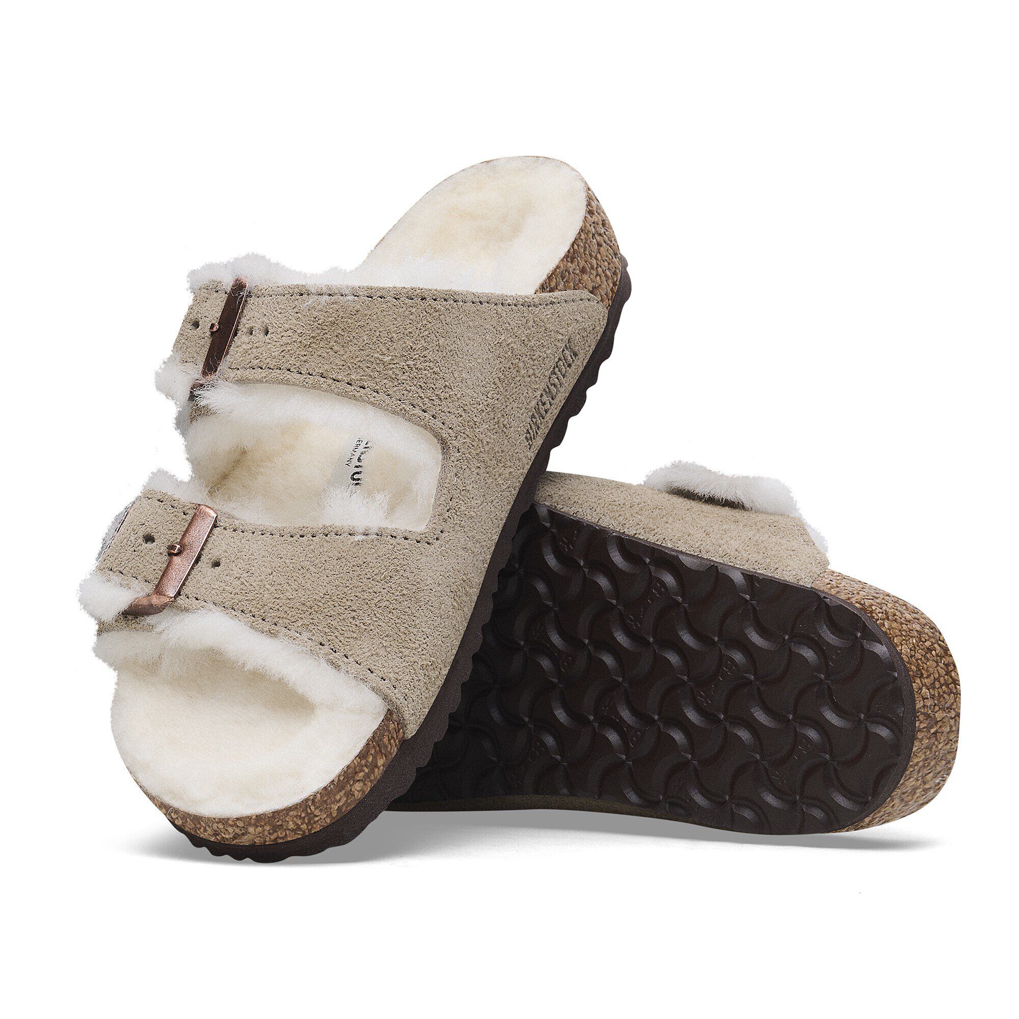 Arizona Shearling Kids Suede Leather