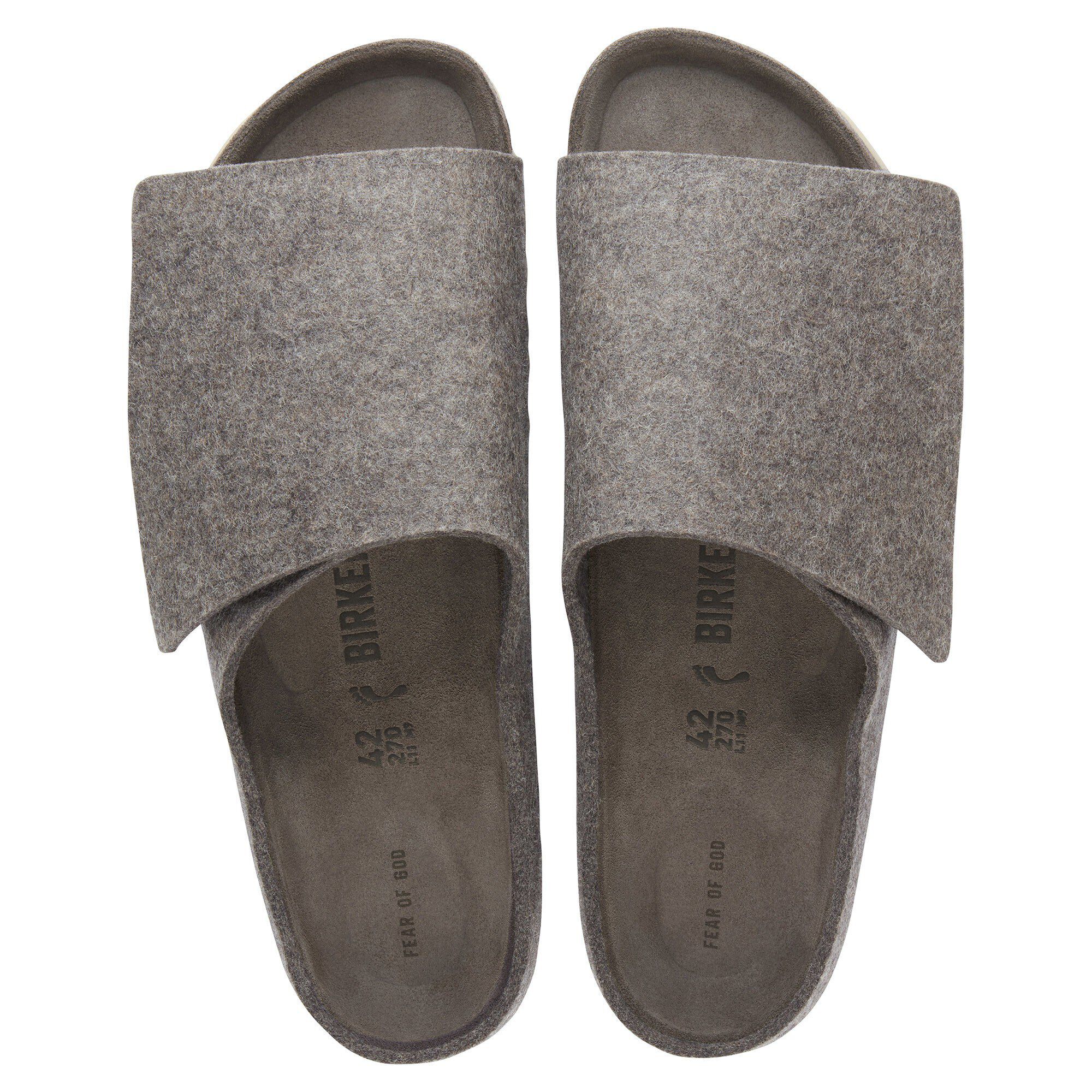 革新×伝統☆コラボ【Fear of God×BIRKENSTOCK】Los Feliz Felt Los Feliz Felt Wool Felt in Color Ash | BIRKENSTOCK US