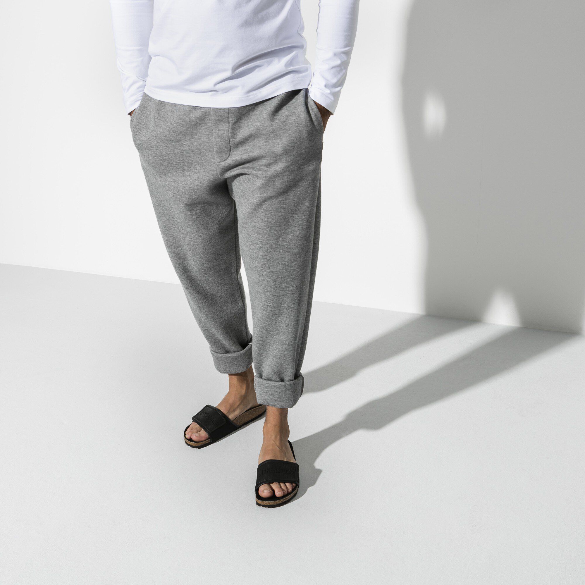   Close-up with a male model