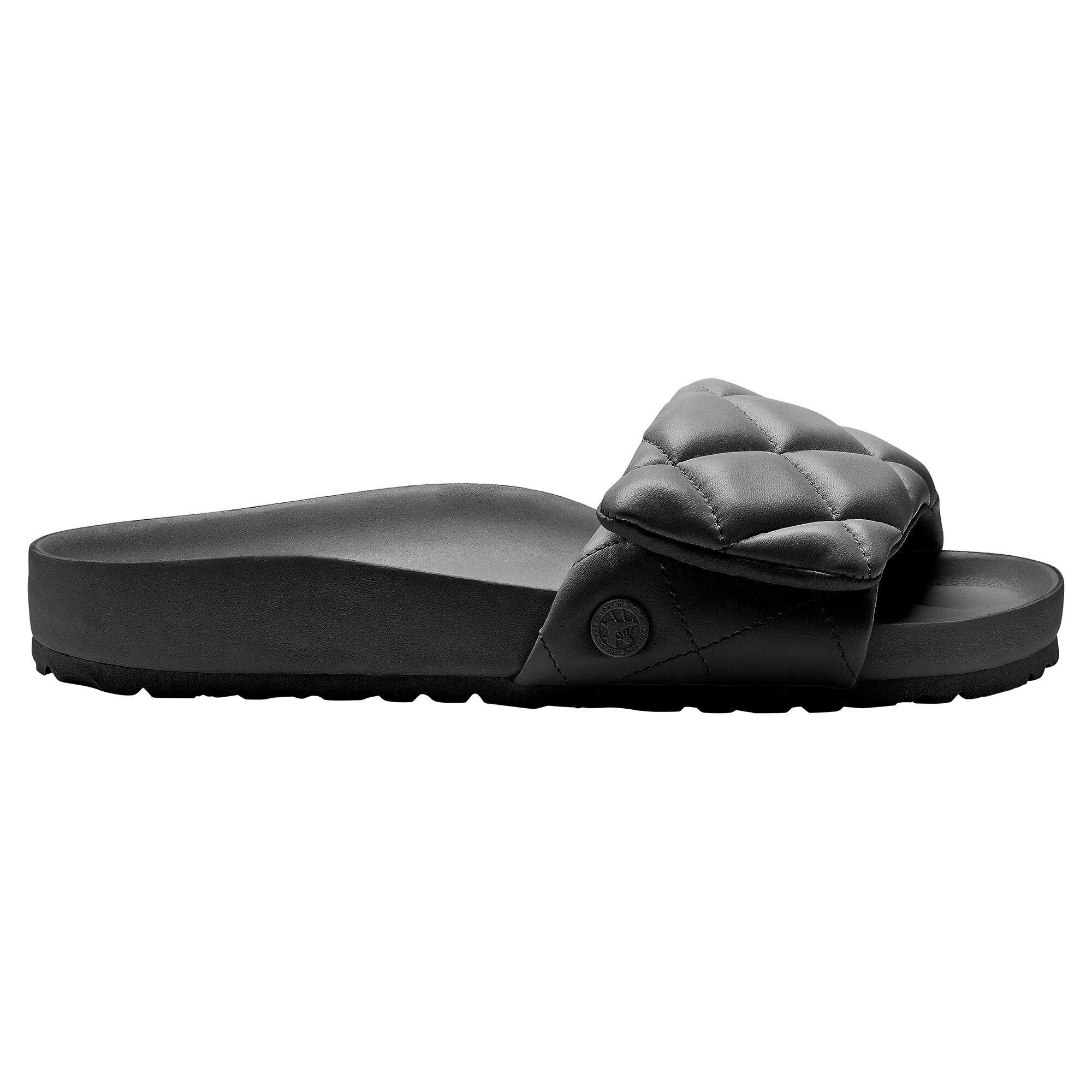 BIRKENSTOCK 1774 SYLT シルト キルティングレザーサンダル 1774 III Sylt Leather in Color Black | BIRKENSTOCK US
