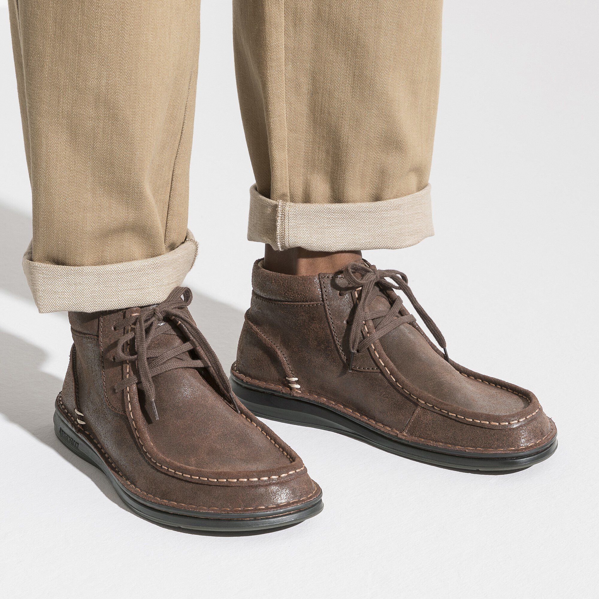 Pasadena High Men Suede Leather