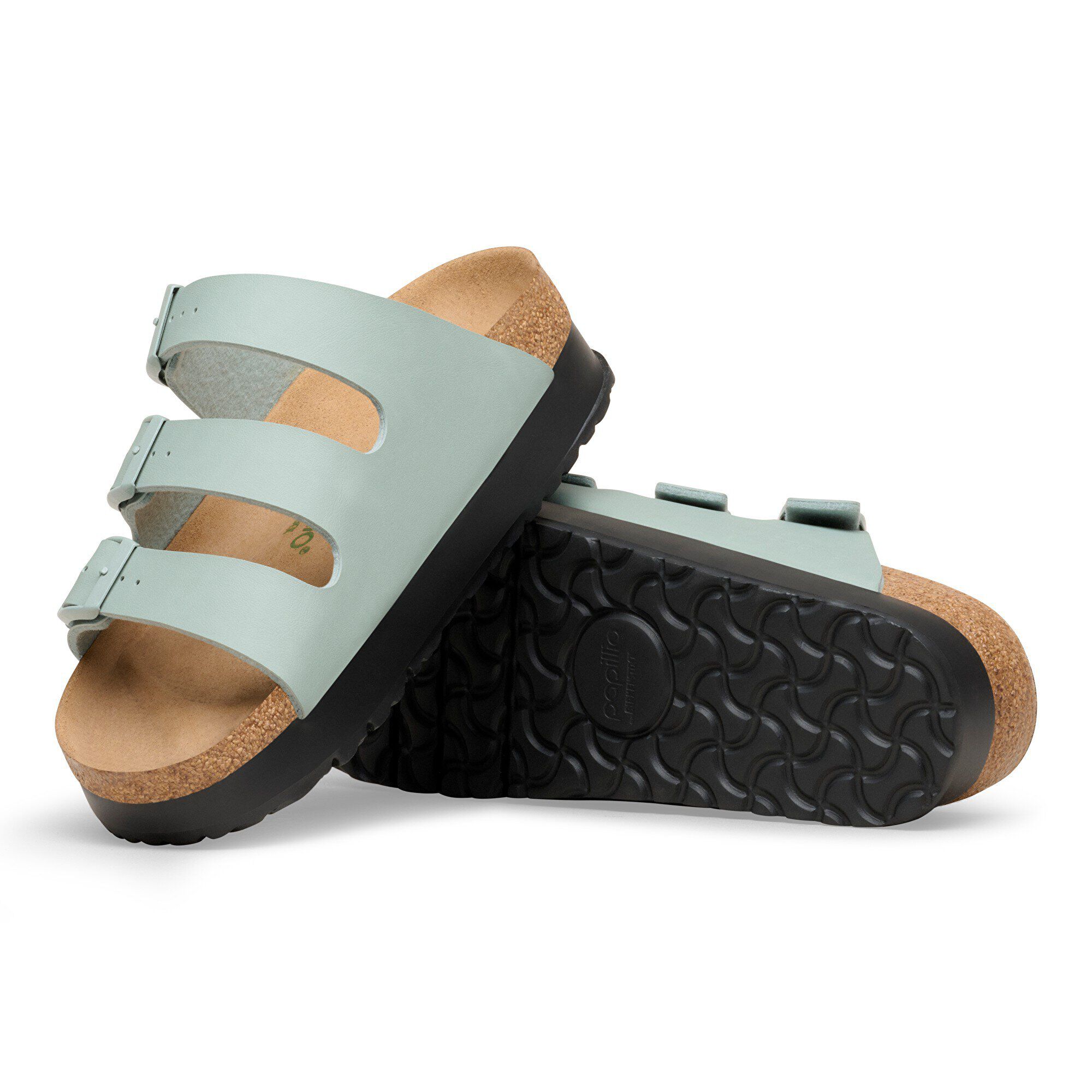 Florida Vegan Flex Platform Birko-Flor with outer sole details