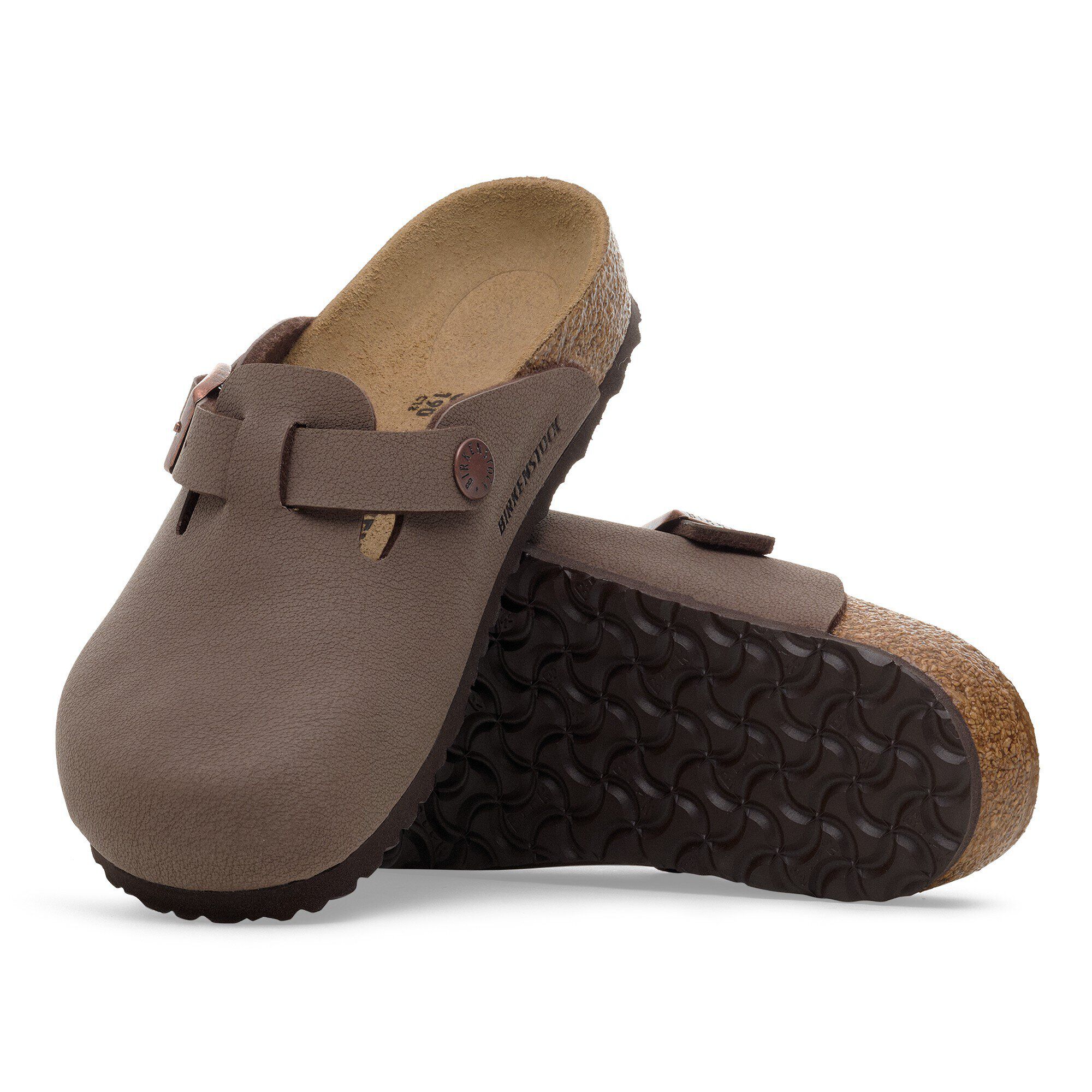 Boston Kids Birkibuc in Color Mocca | BIRKENSTOCK US