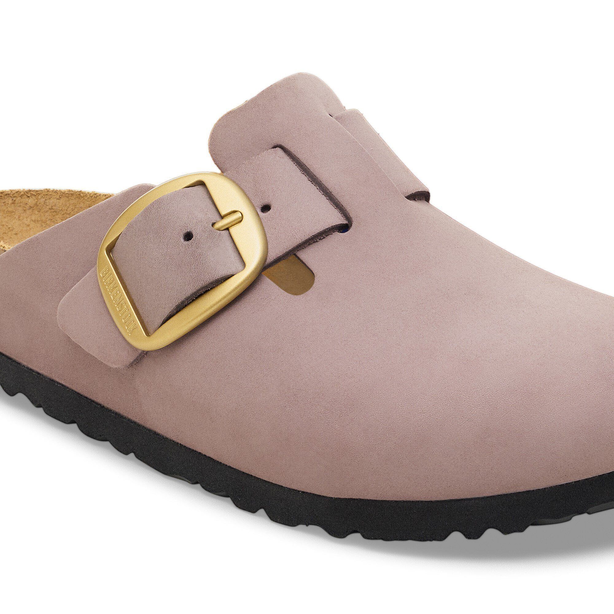 Boston Big Buckle Cuir nubuck