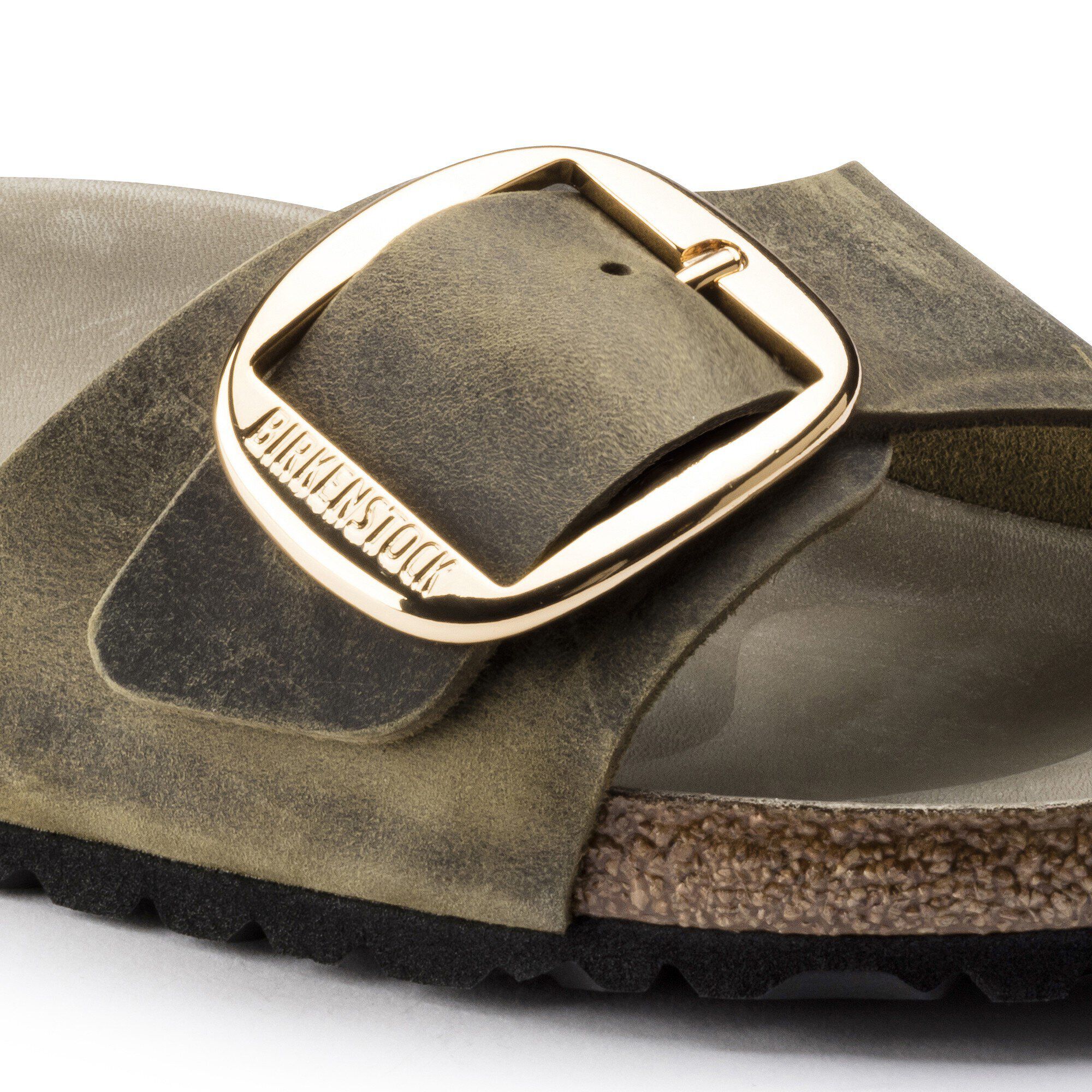 Madrid Big Buckle Oiled Leather