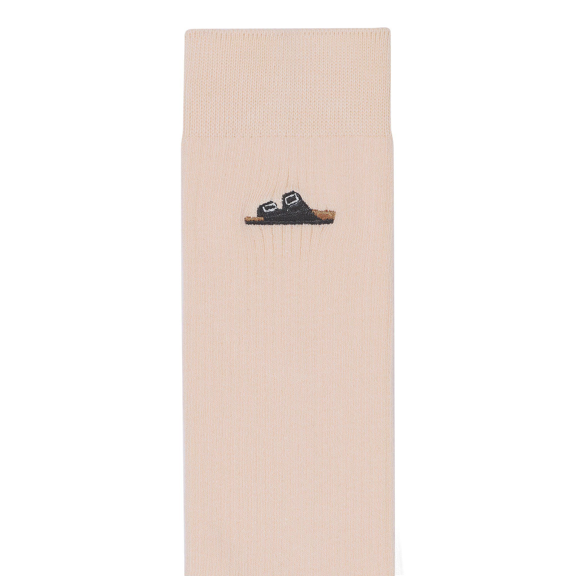 Cotton Ribbed Socks Coton-Polyamide-&Eacute;lasthanne