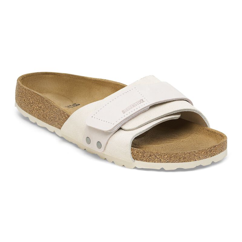BIRKENSTOCK Oita Nubuck-Suede Leather Candy Pink Trail Easy detail