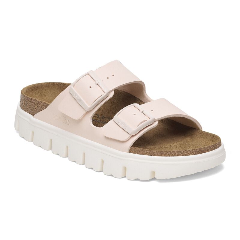 BIRKENSTOCK Arizona Chunky Birko-Flor Sandcastle Soft Footbed detail