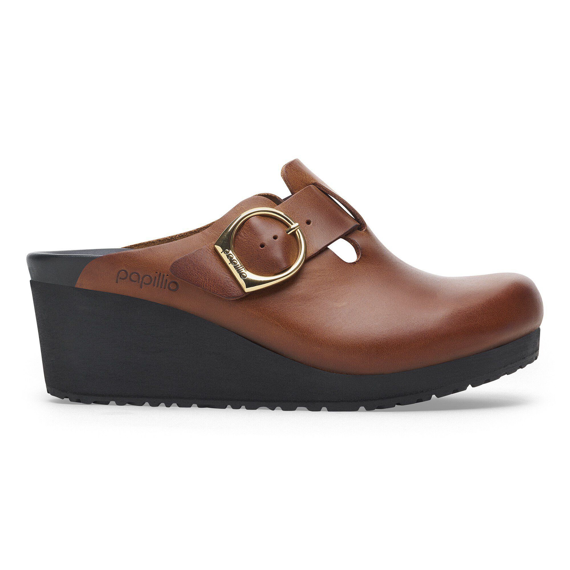 Fanny Ring-Buckle Leather