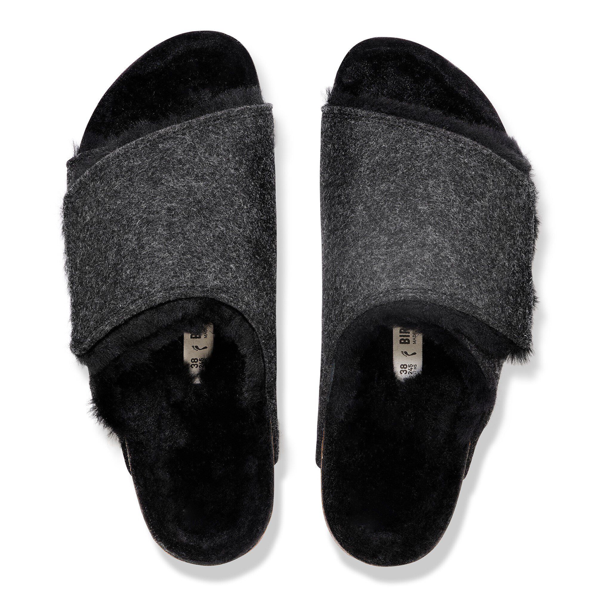 Solana Shearling Feutre de laine