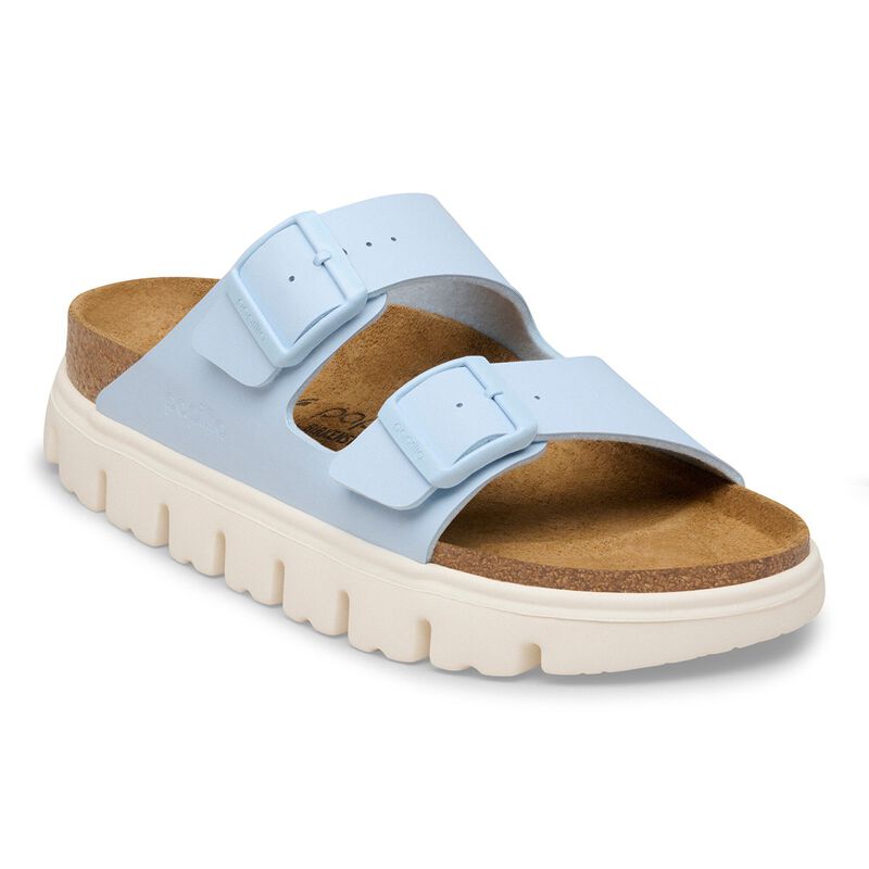 BIRKENSTOCK Arizona Chunky Birko-Flor Sandcastle Soft Footbed detail