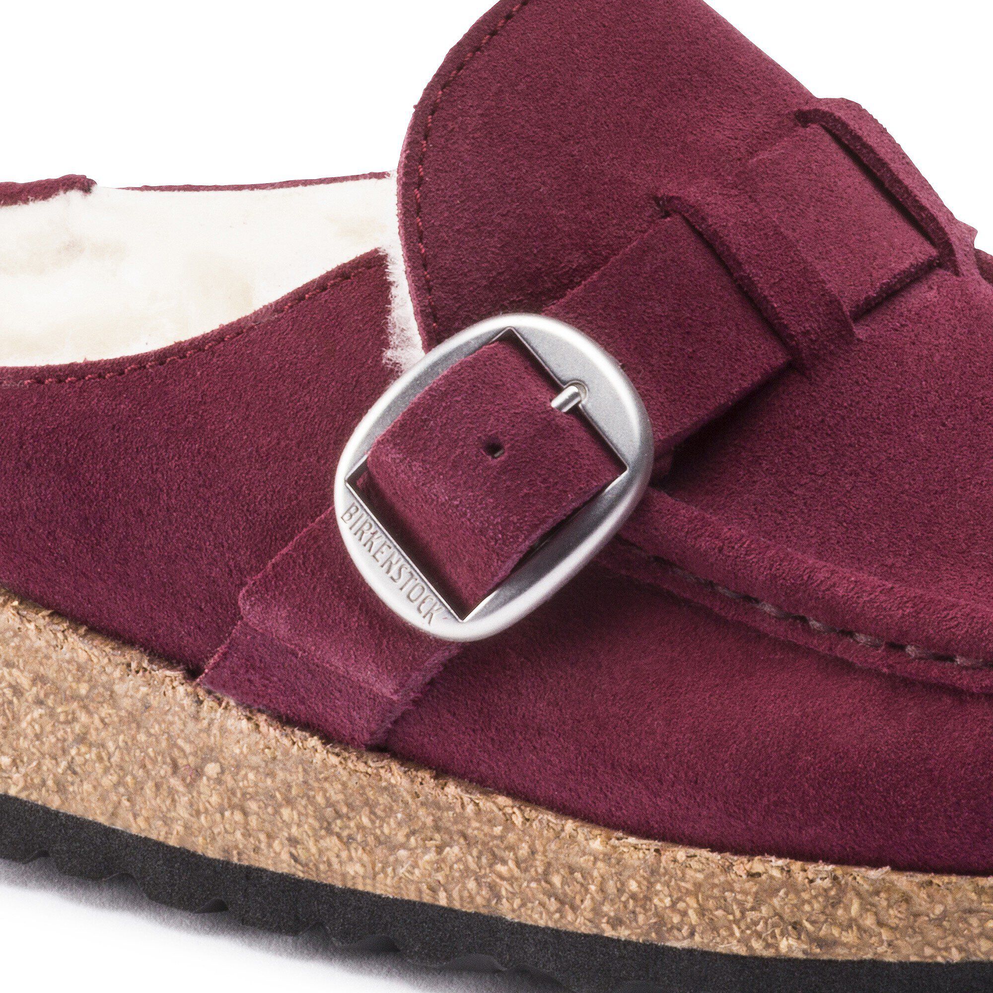 Buckley Shearling Suede Leather