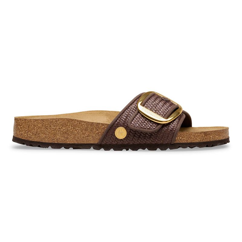BIRKENSTOCK Madrid Big Buckle Raffia Textile Raffia Carafe Walk Edit detail