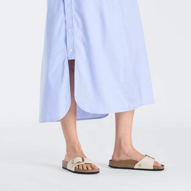 Madrid Big Buckle Rivet Logo Textile