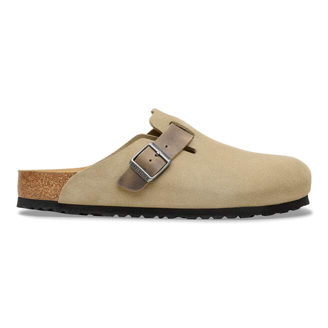 Sw Mixte Boston Cuir mixte en Kaki défraîchi | BIRKENSTOCK Canada
