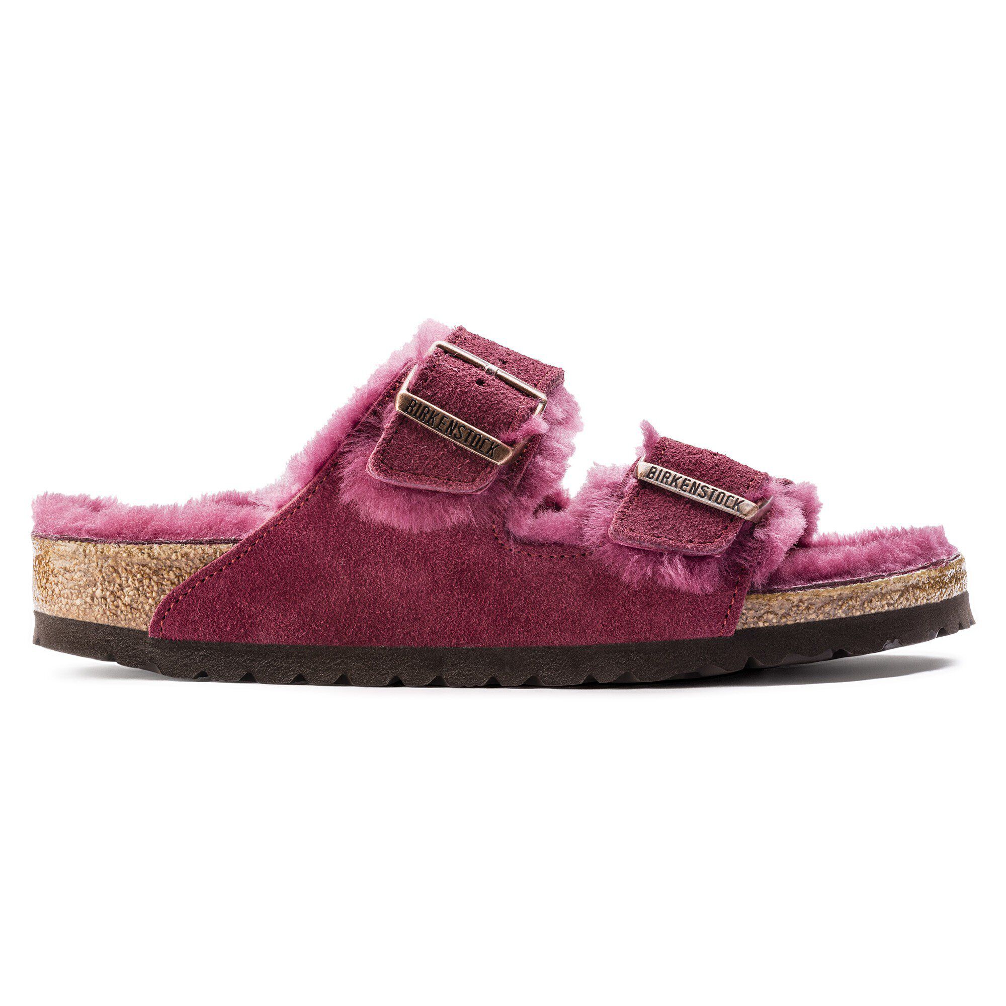 Arizona Shearling Suede Leather