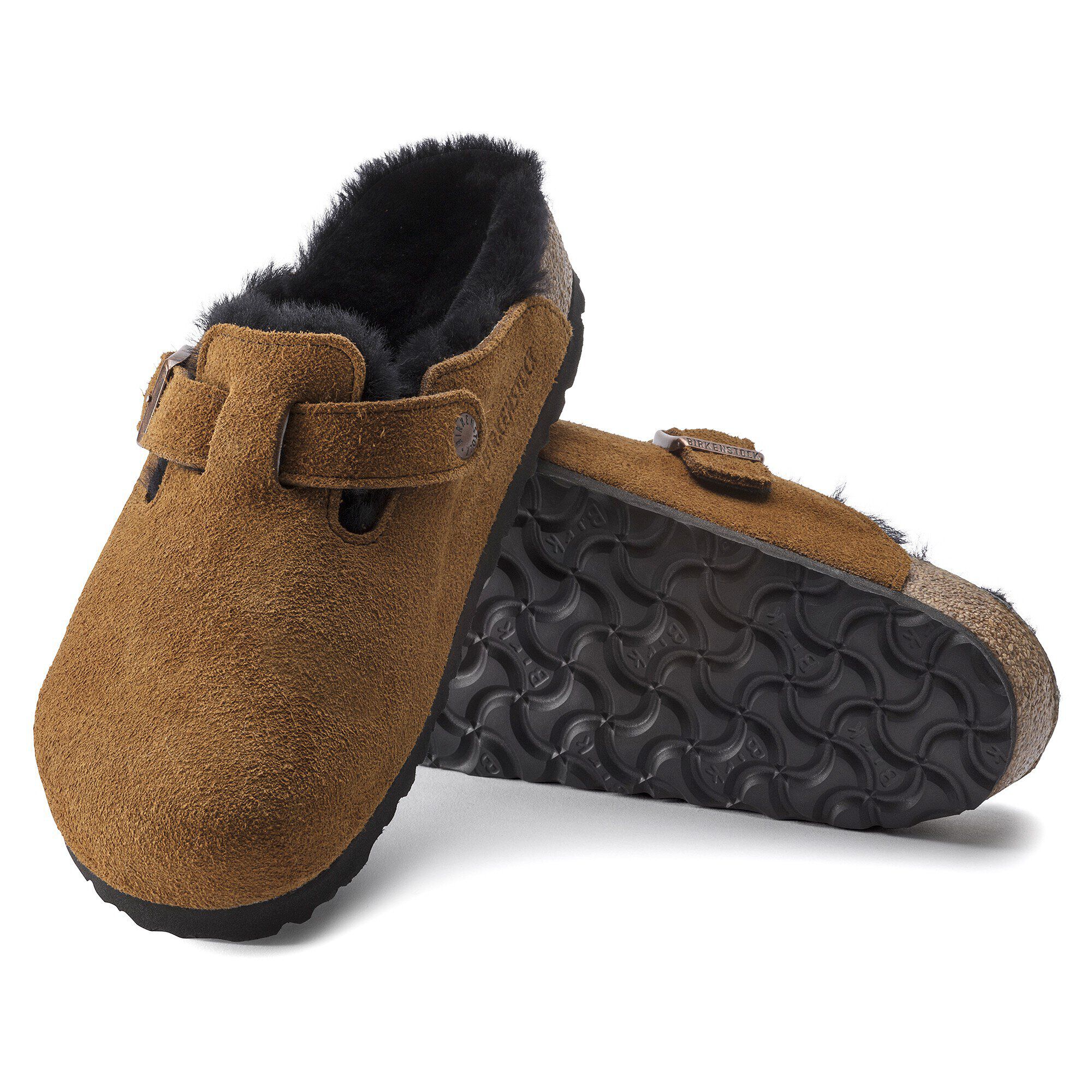 Boston Shearling Suede Leather