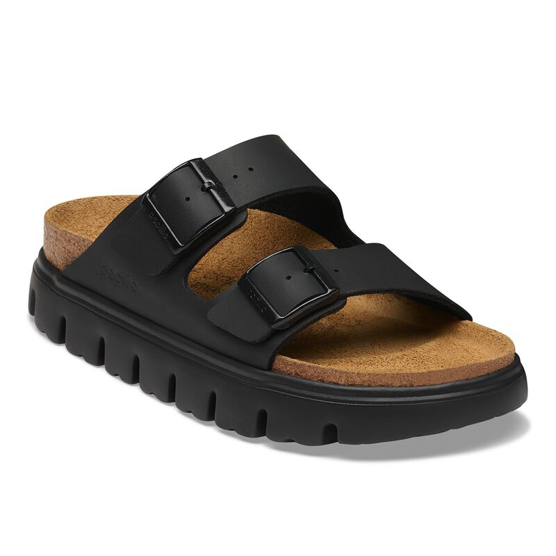 BIRKENSTOCK Arizona Chunky Birko-Flor Sandcastle Soft Footbed detail