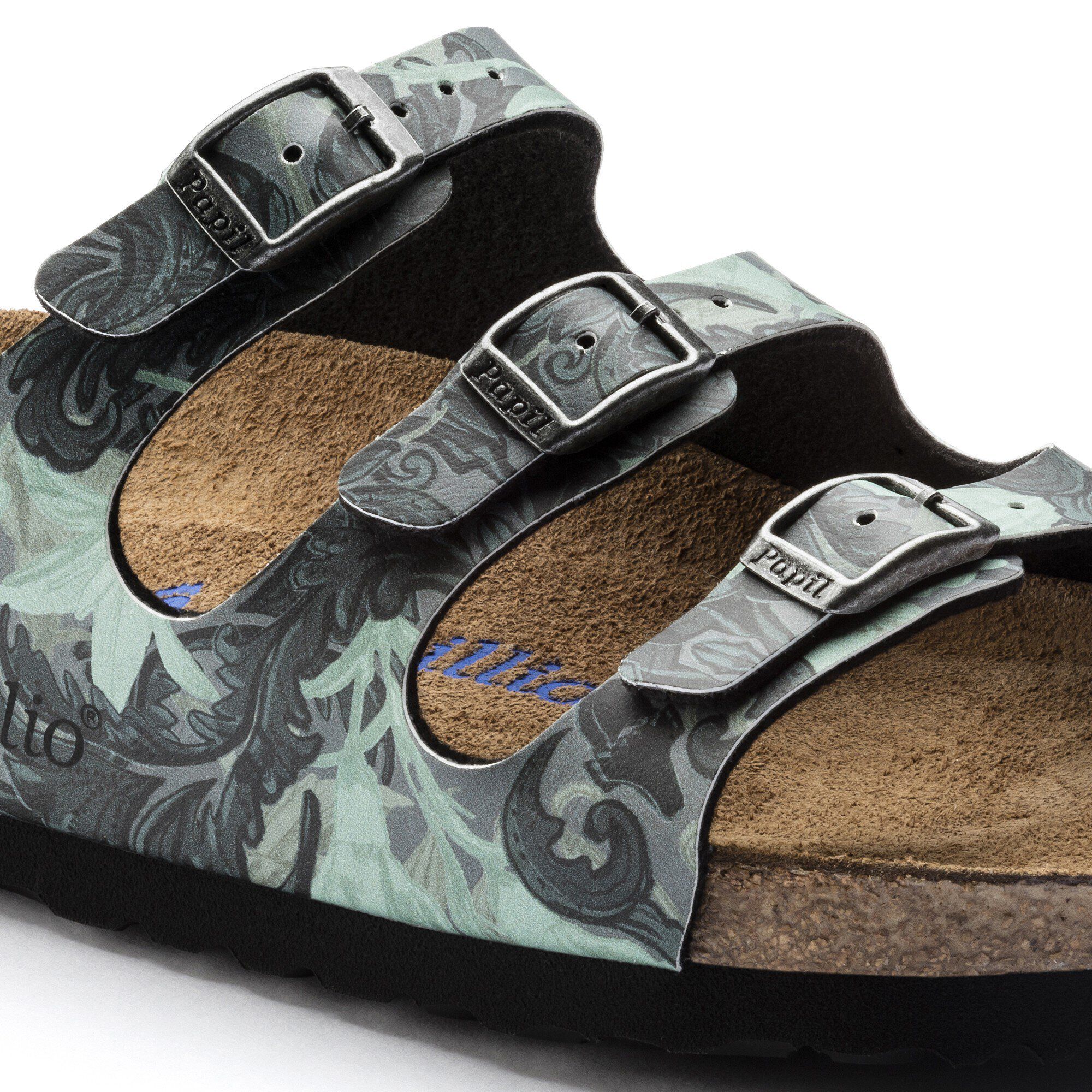 Florida Soft Footbed Birko-Flor Close-up view showing material detail