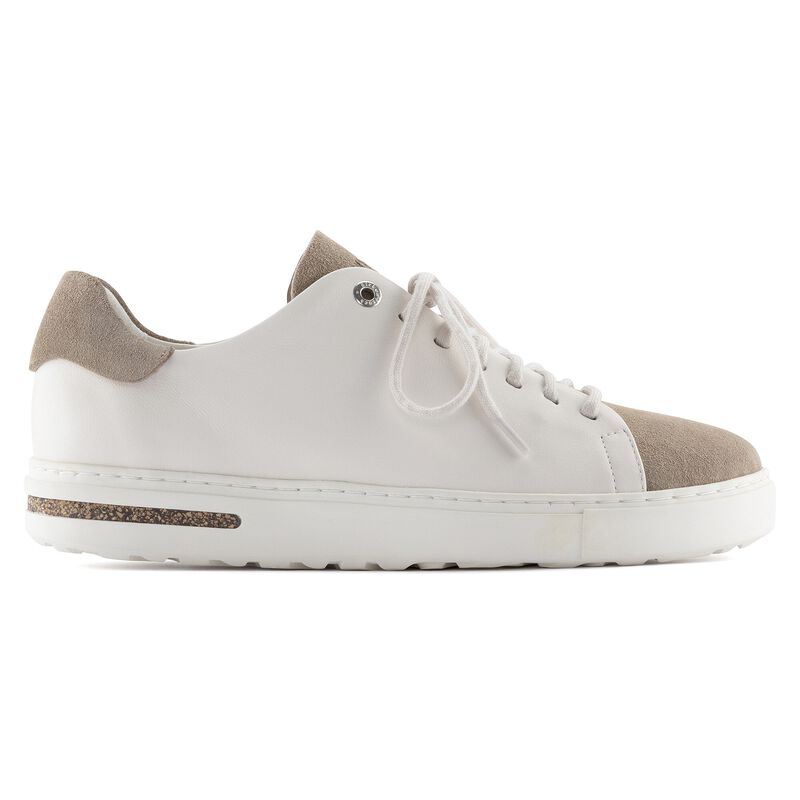 BIRKENSTOCK Bend Low Decon Pop Natural Leather Nubuck Taupe/Eggshell City Comfort detail