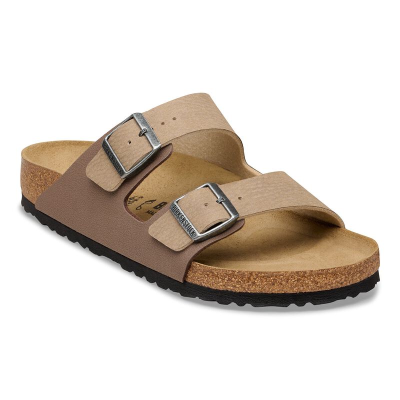 BIRKENSTOCK Arizona Mixed Synthetics Taupe/Mocha Soft Footbed detail