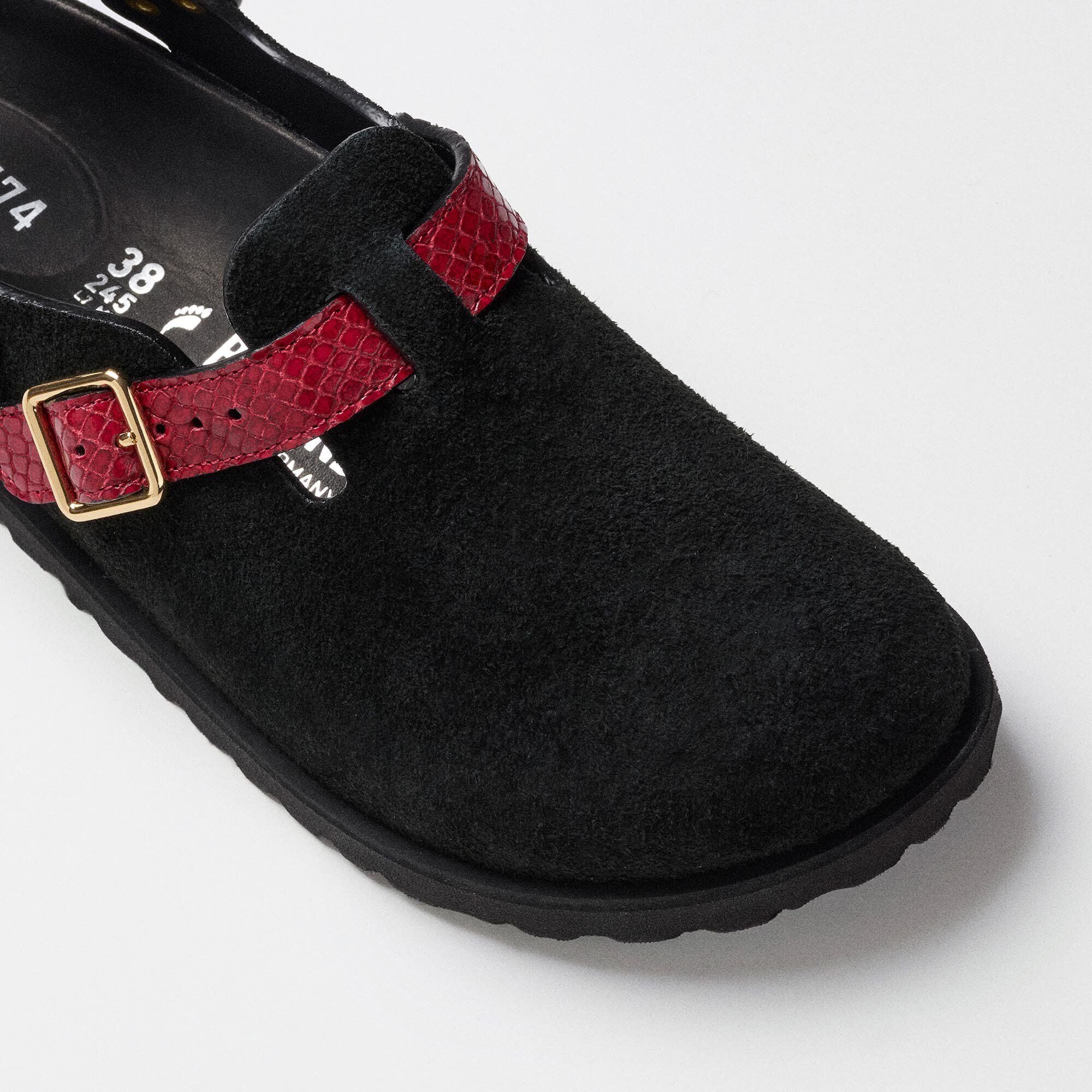 Tokio II Lined 1774 Leather in Color Red | BIRKENSTOCK US