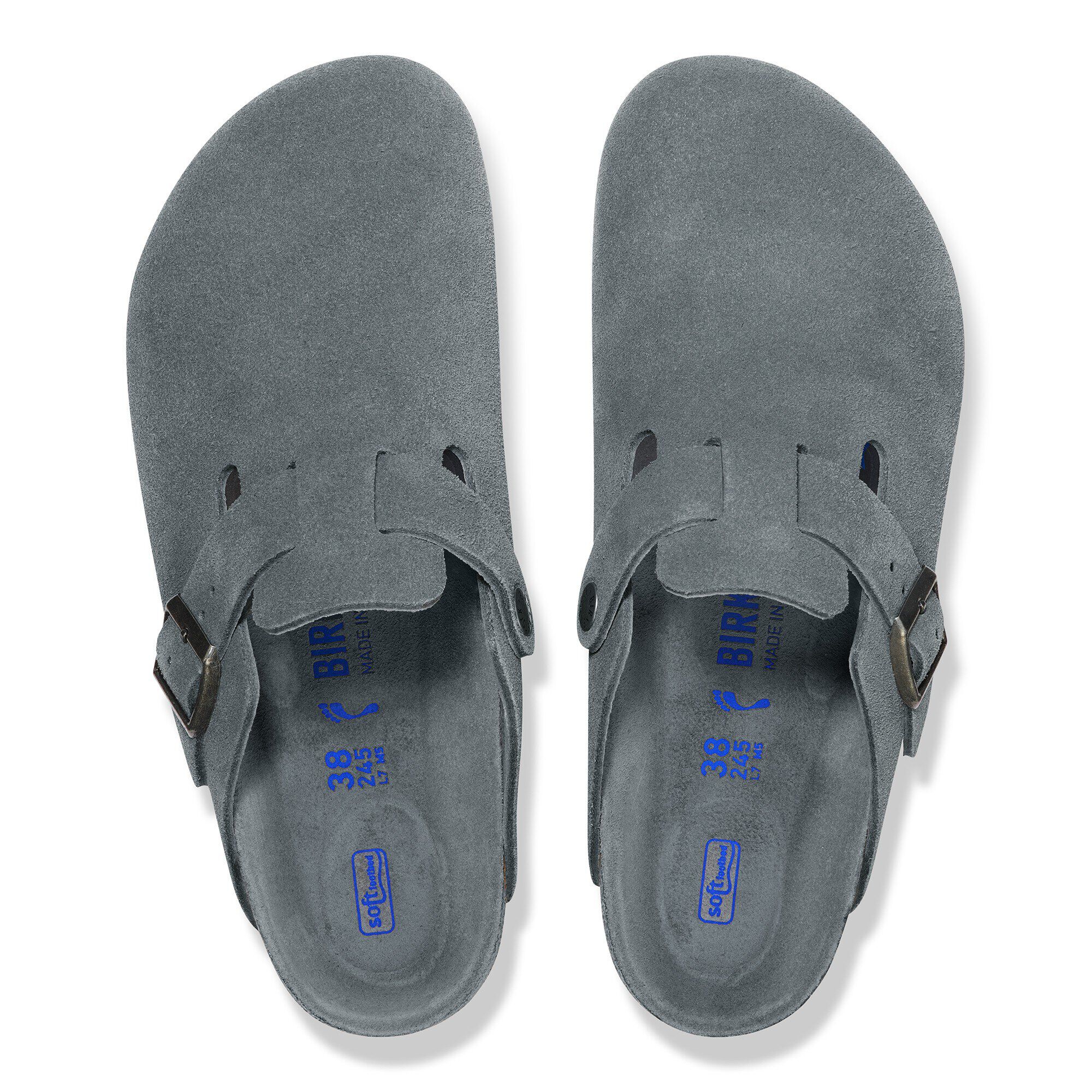 Boston Soft Footbed Suede Leather