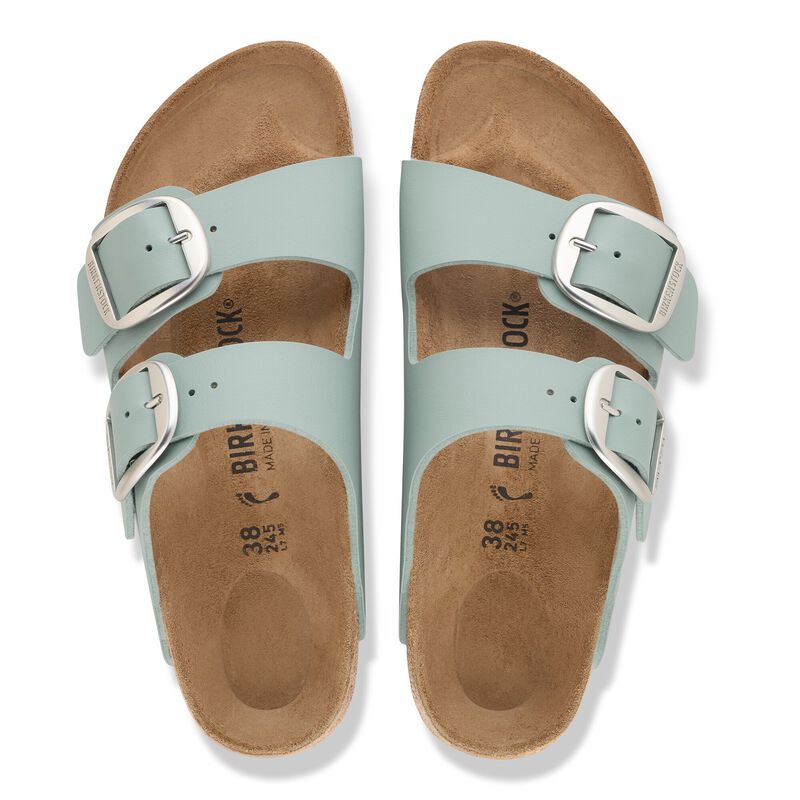 BIRKENSTOCK Arizona Big Buckle Birko-Flor Pure Sage Easy Walk detail