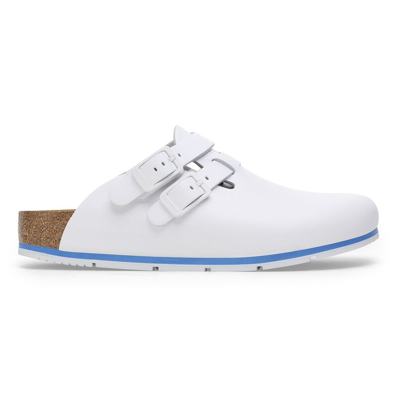 BIRKENSTOCK Kay PRO Natural Leather Coated White Easy Walk detail