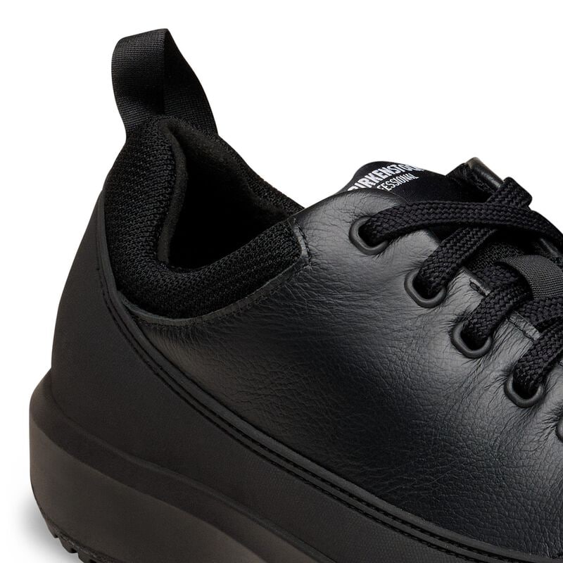 BIRKENSTOCK Melbourne PRO ESD Natural Leather Coated Jet Black City Comfort detail