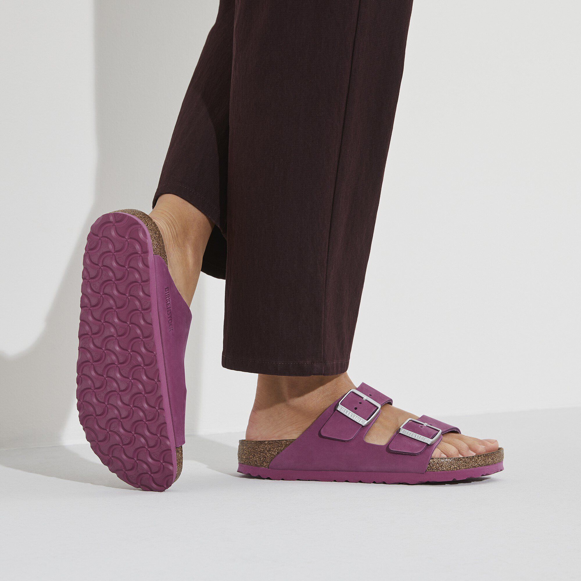 Arizona Lit de pied souple Cuir nubuck