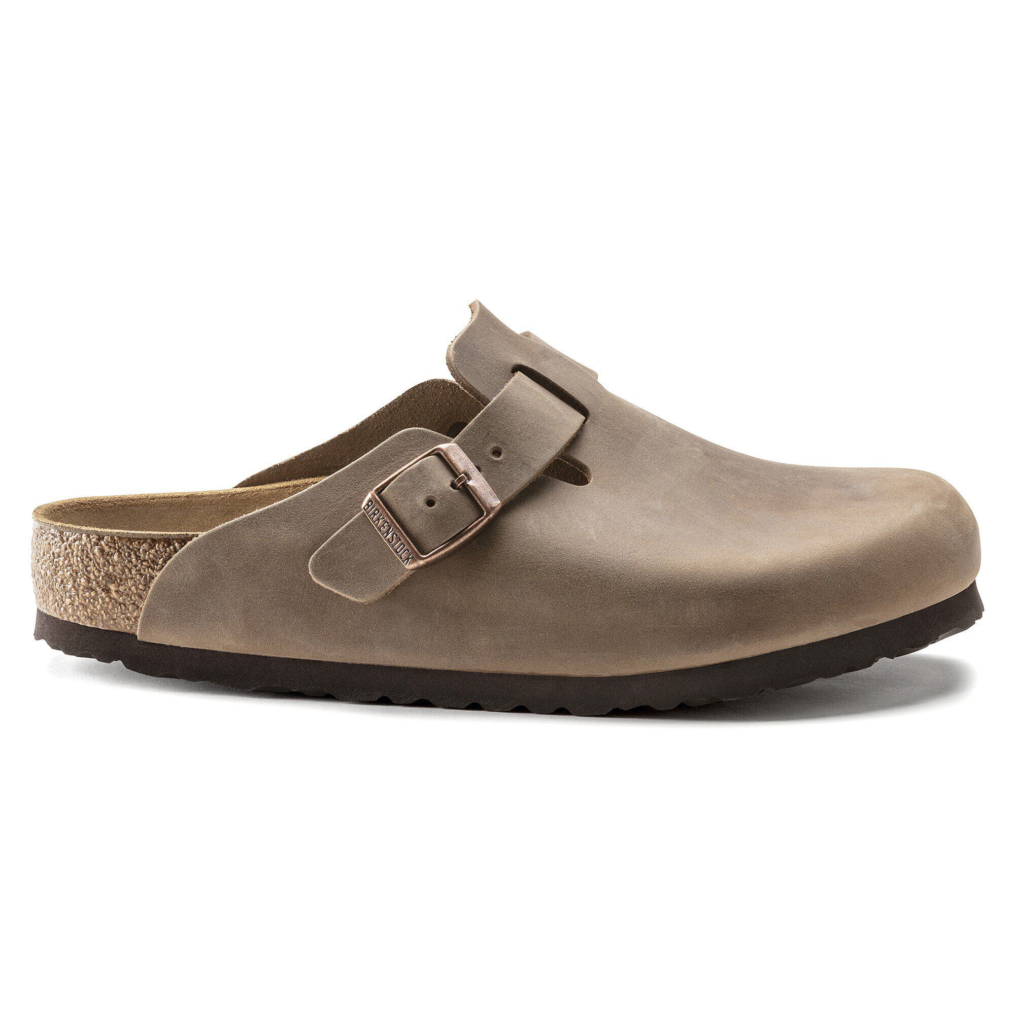 靴 Birkenstock Boston leather brown 28cm Boston Oiled Leather in Color Tobacco Brown | BIRKENSTOCK US