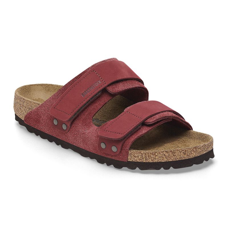 BIRKENSTOCK Uji Nubuck Leather/Suede Black Walk Edit detail