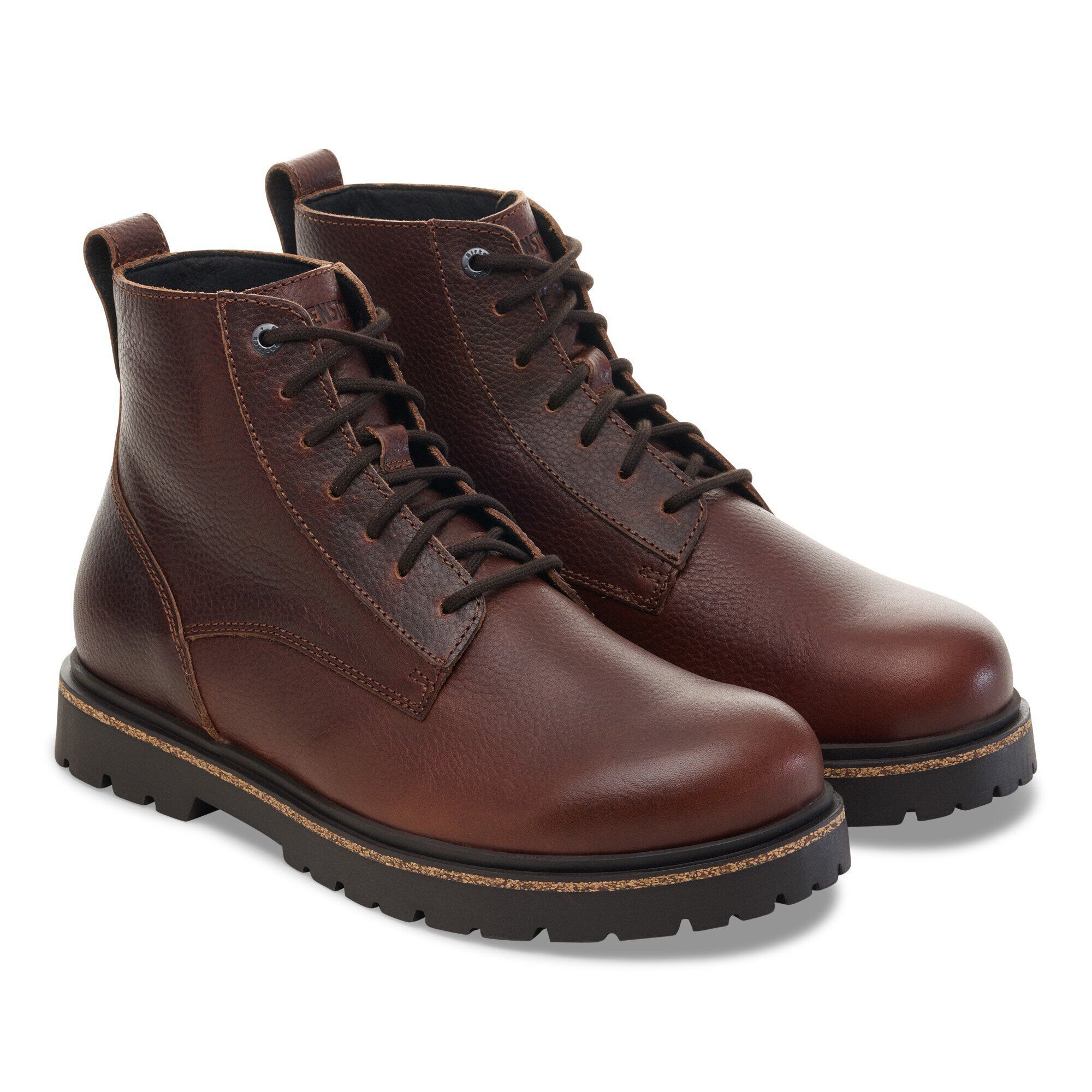 Highwood Lace Mid Men Leather - shown as a pair