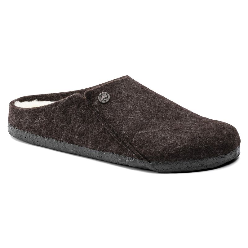 BIRKENSTOCK Zermatt Shearling Felt Mauve Classic Fit detail