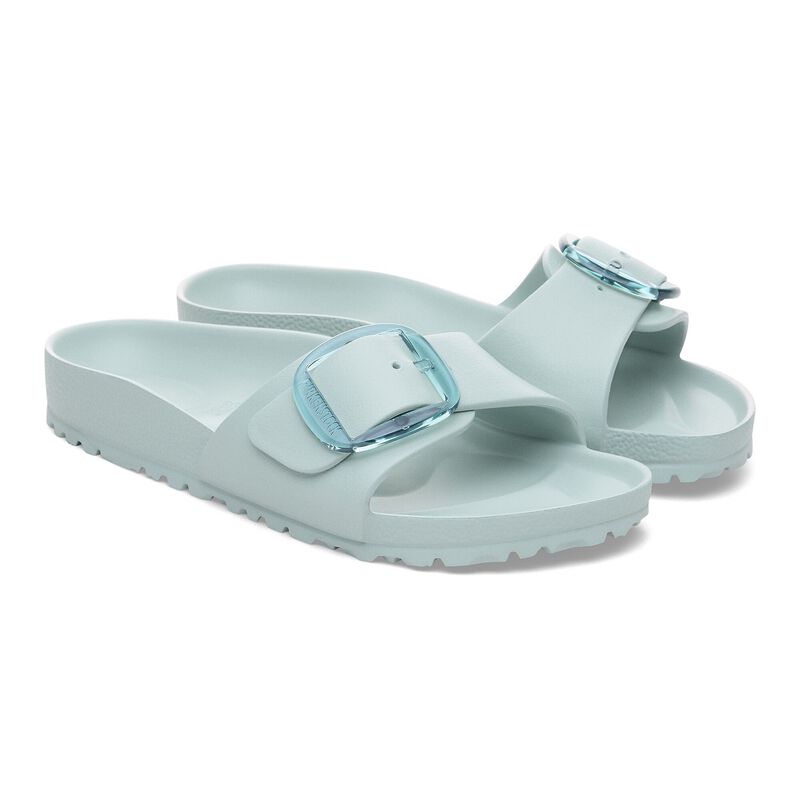 BIRKENSTOCK Madrid Big Buckle EVA Surf Green Classic Fit detail