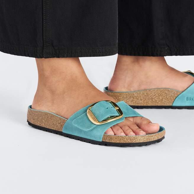 Madrid Big Buckle Cuir huilé