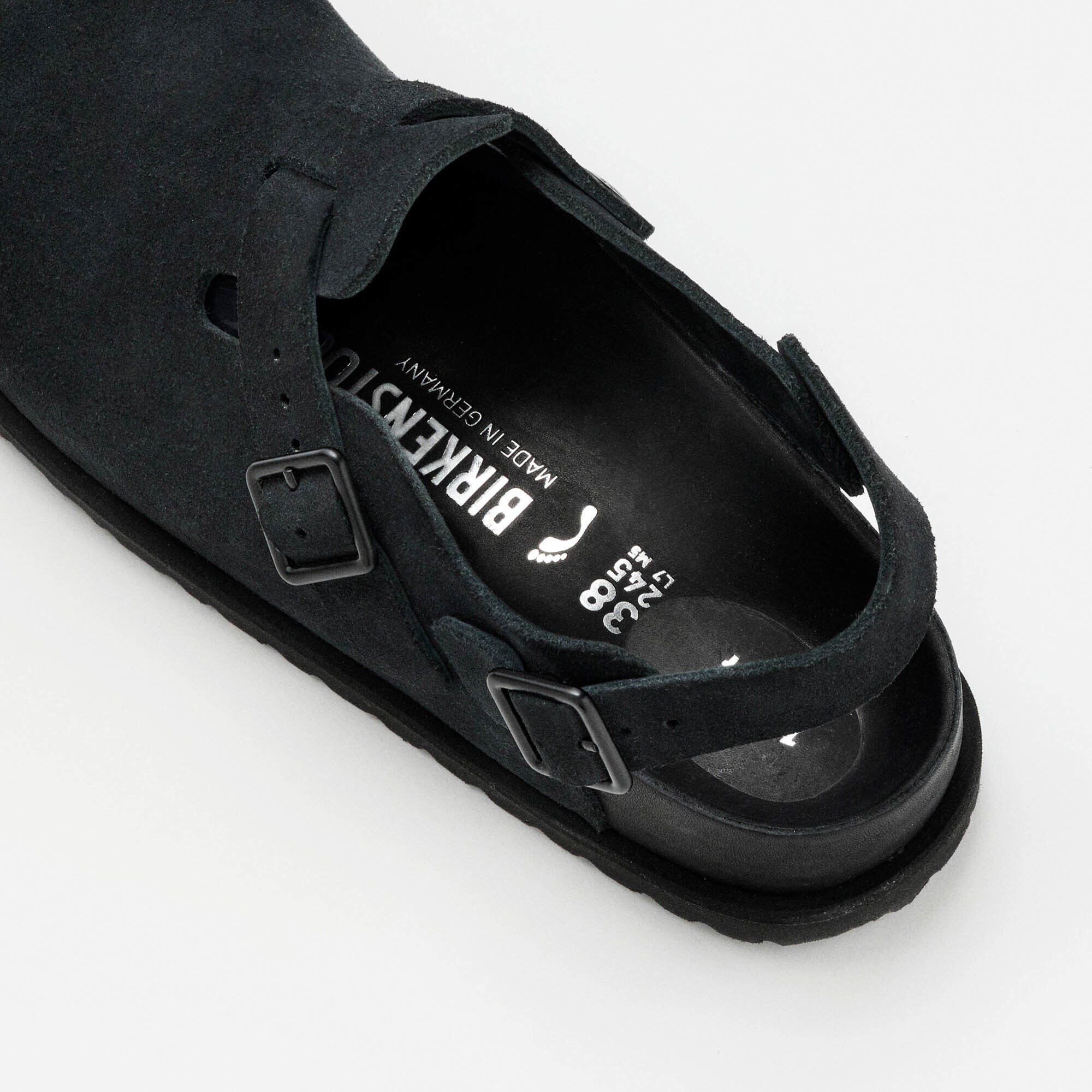 1774 IV Tokio Suede Leather in Color Black | BIRKENSTOCK US