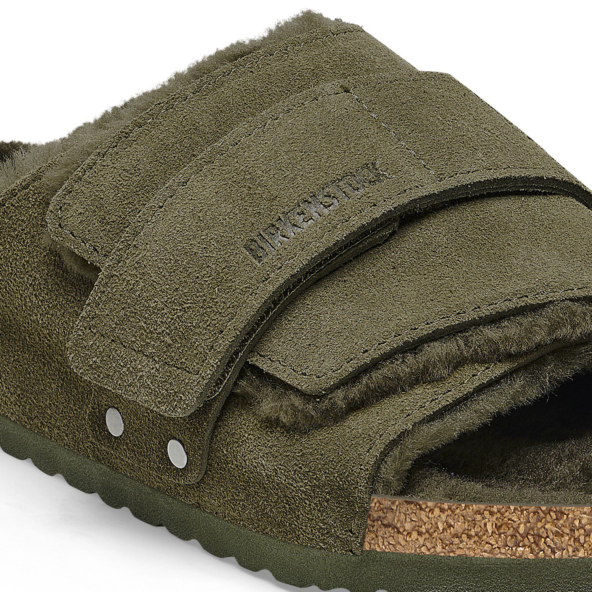 Kyoto Shearling Suede Leather