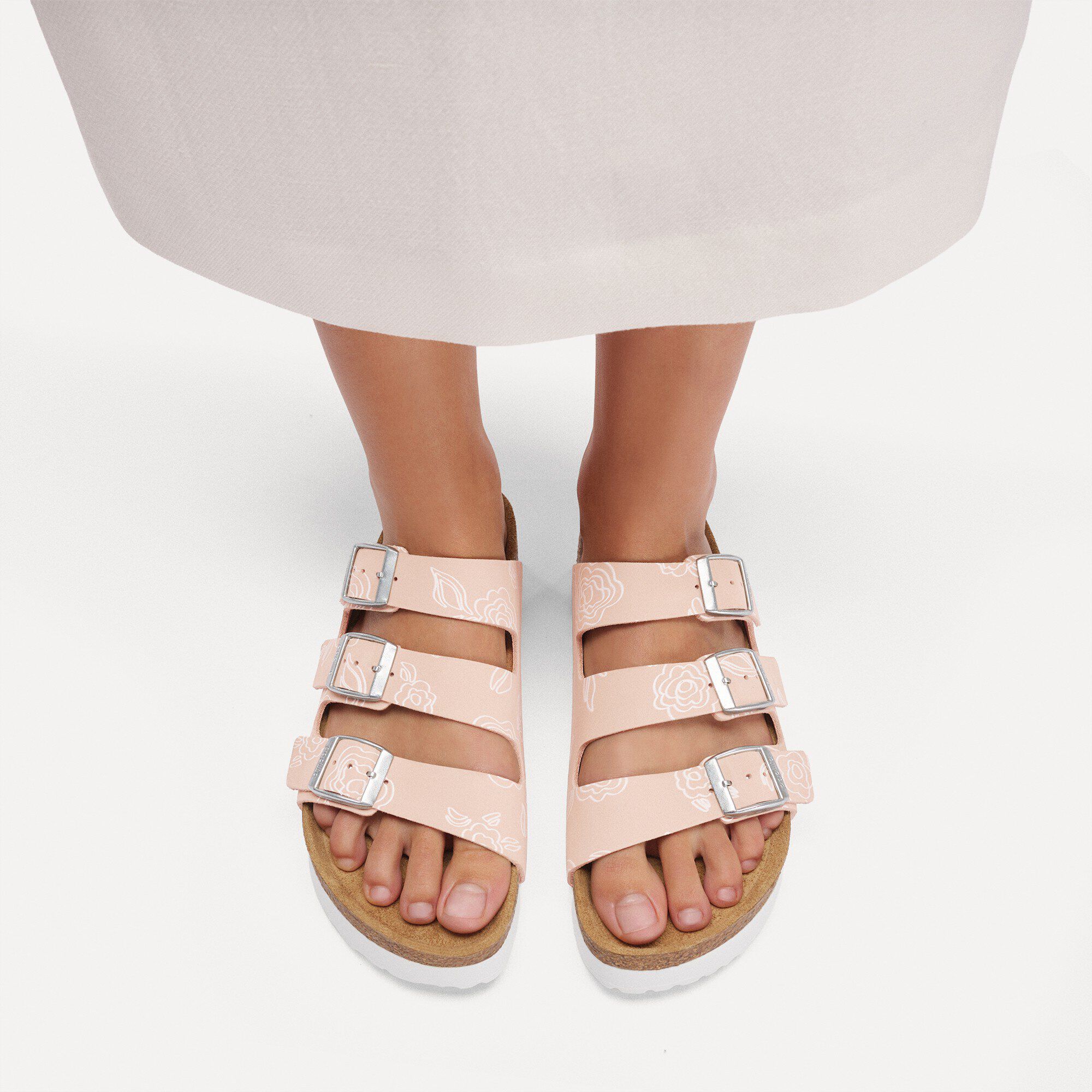   Close-up with a female model