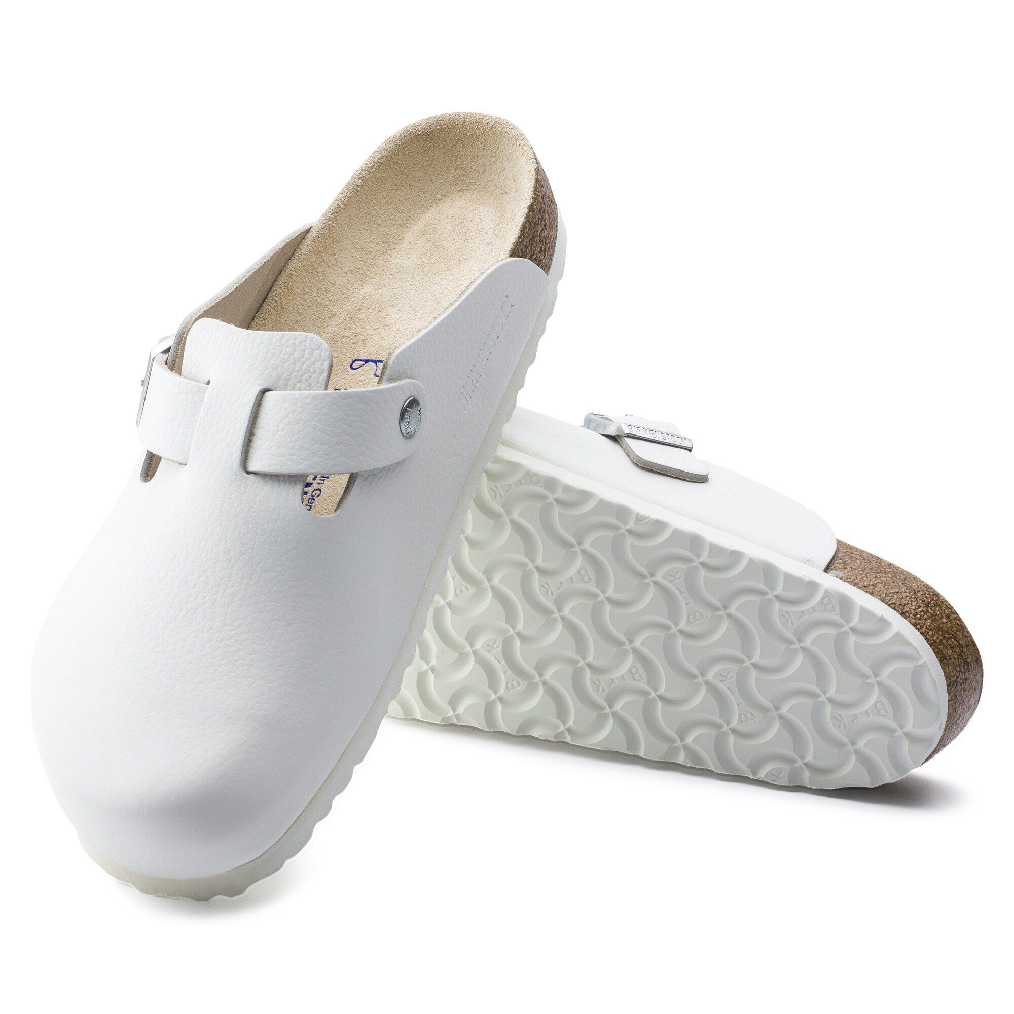 Boston Soft Footbed Leather with outer sole details