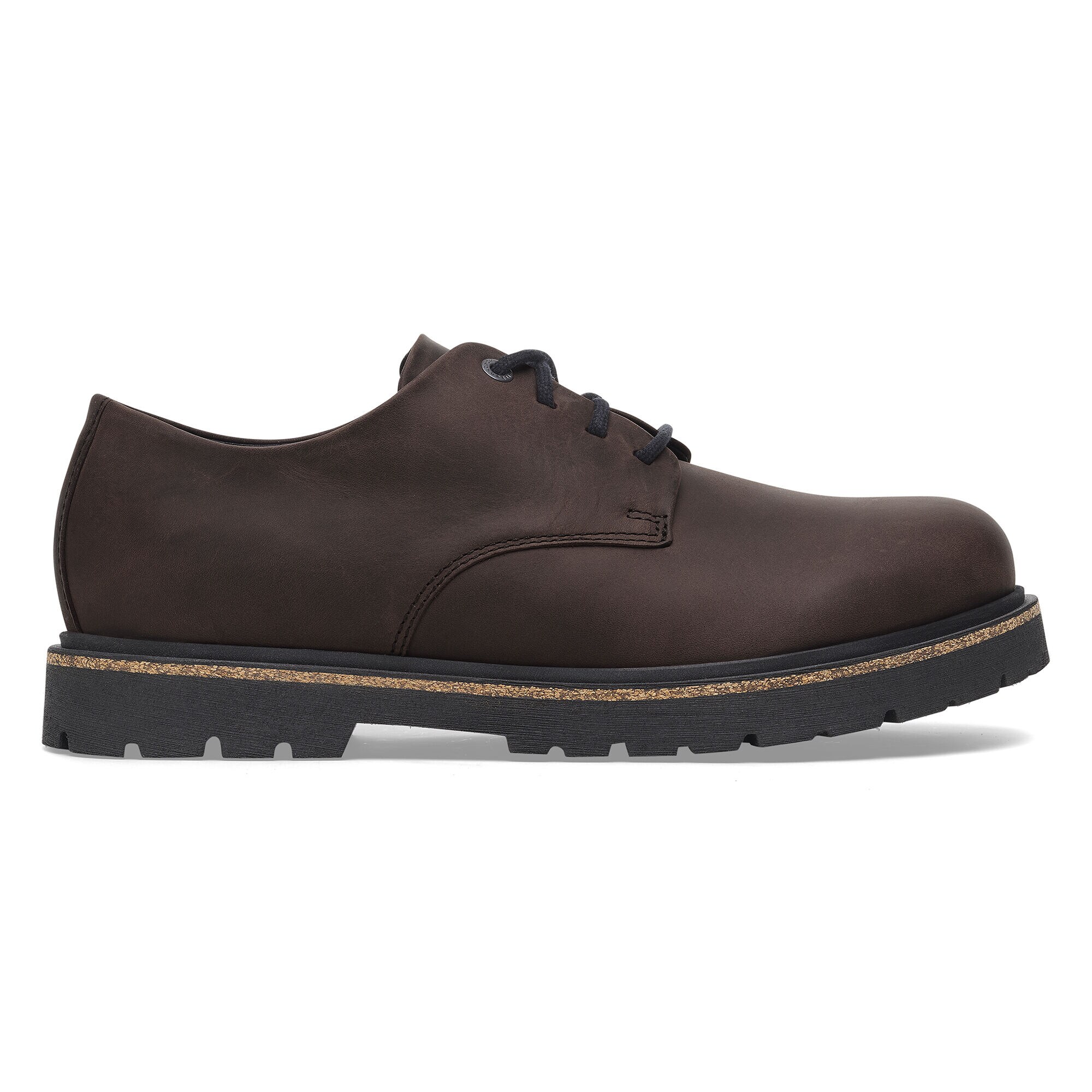 Highwood Lace Low Cuir naturel - a side view image num&eacute;ro 3